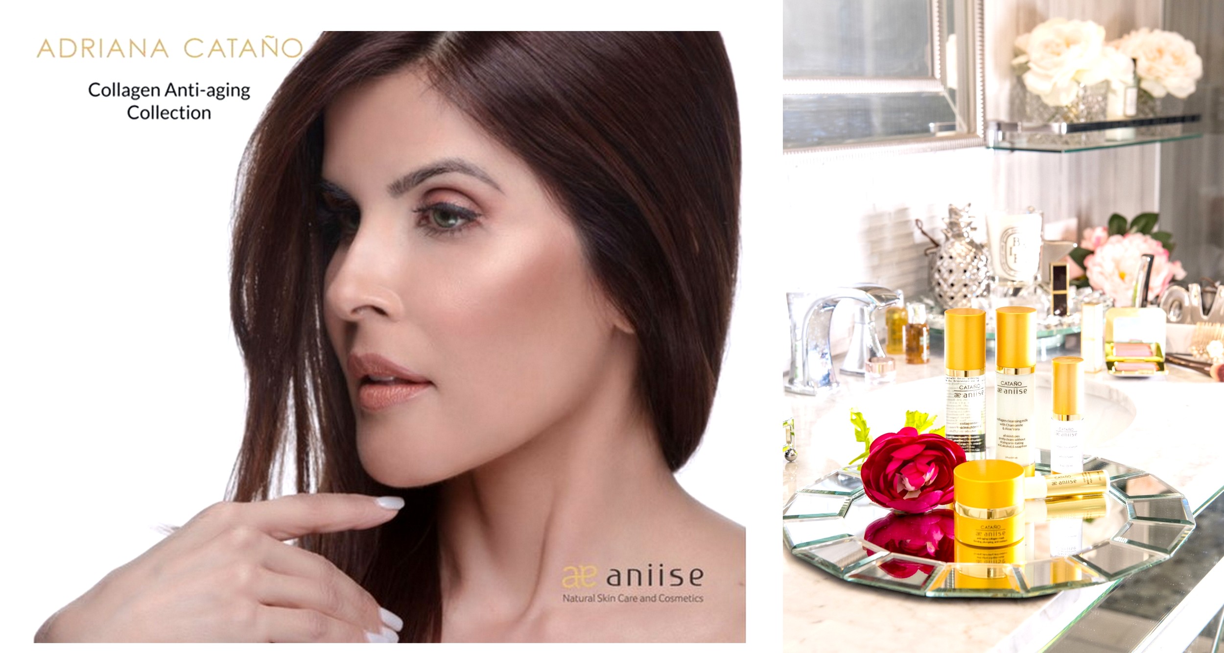 Adriana Cataño Presenta Moderna Linea de Cuidado Facial ‘Cataño by Aniise’