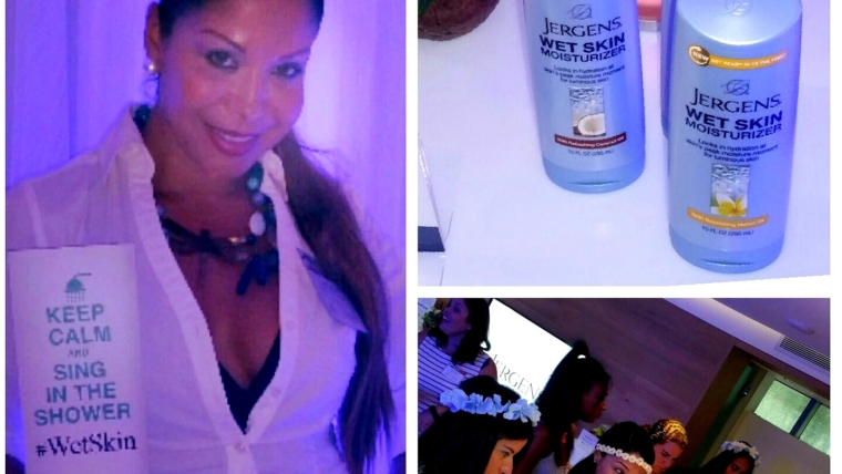 Jergens Wet Skin Moisturizer makes a splash at Miami Swim Week