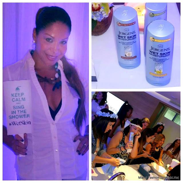 Jergens Wet Skin Moisturizer makes a splash at Miami Swim Week