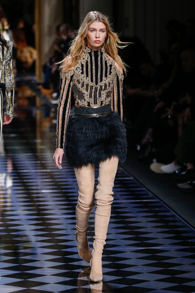 Balmain Fall/Winter 2016 at PFW