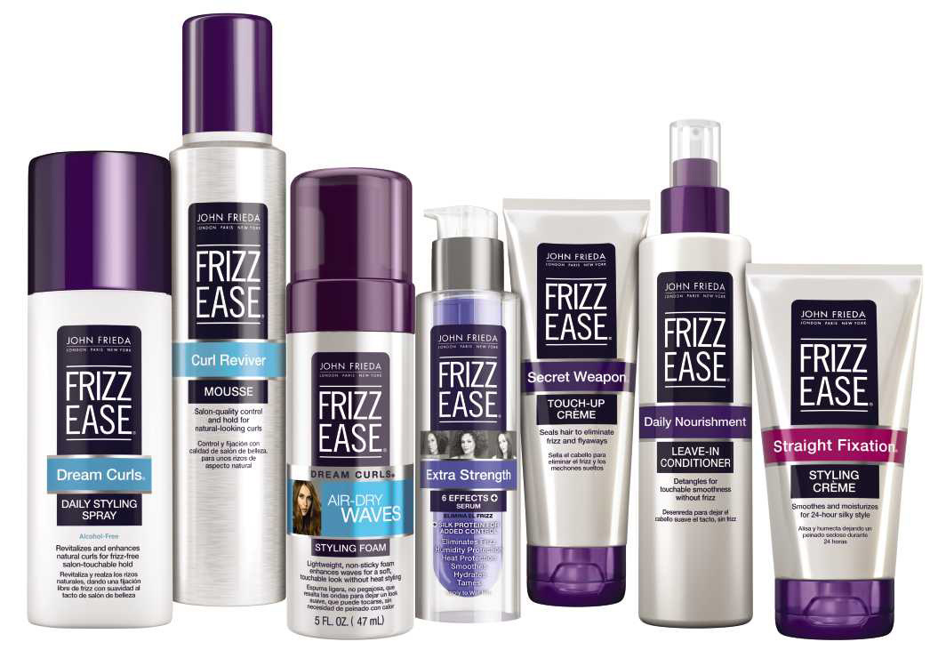 John Frieda Frizz Ease Collection.