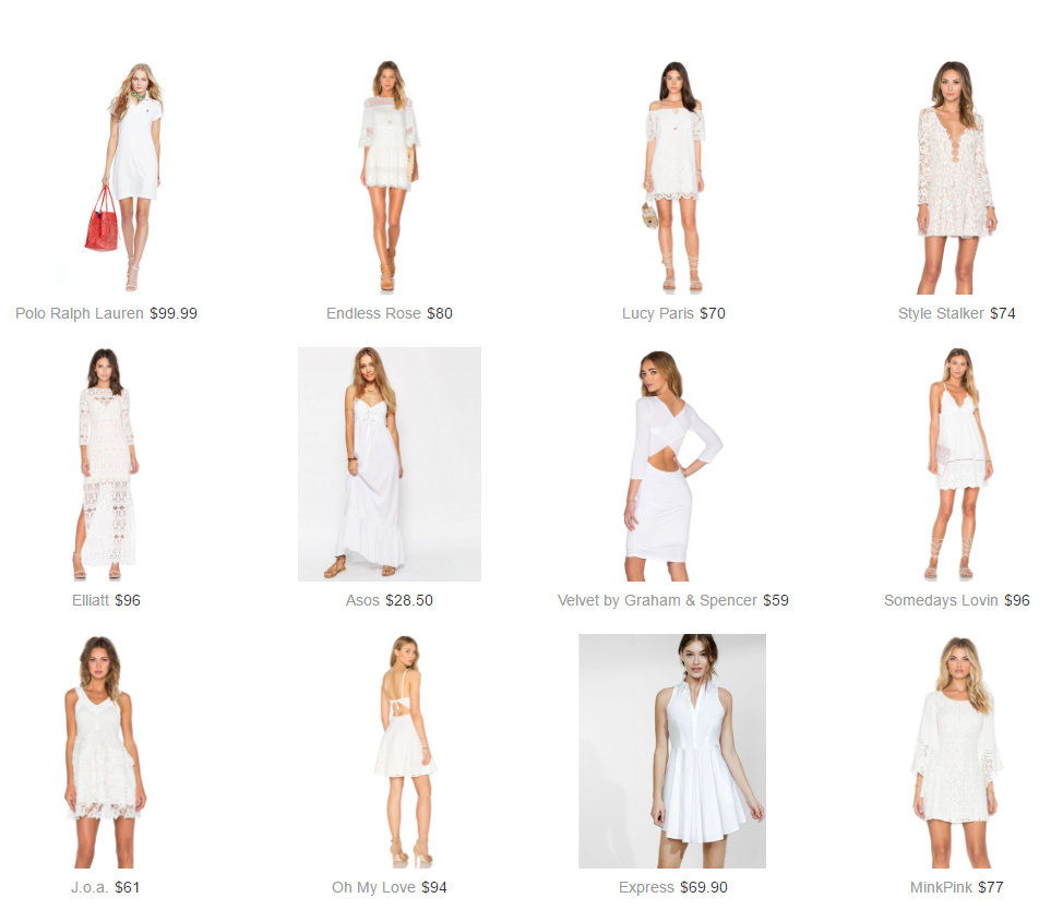 White Sale: Under $100