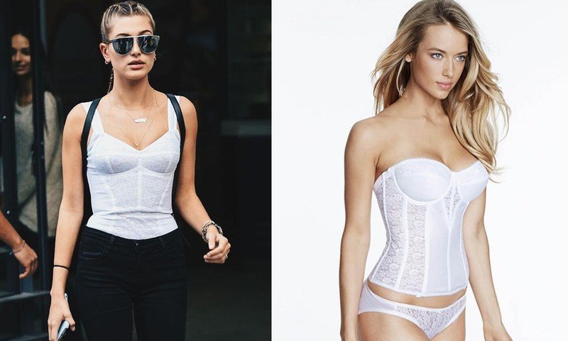 Get the look: Corsets to Copy Gigi Hadid & Hailey Baldwin’s Street Style