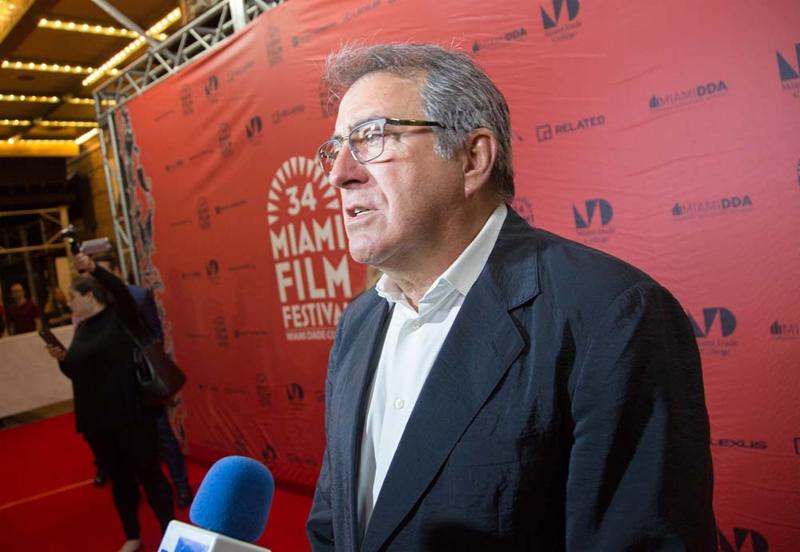 Emilio & Gloria Estefan and director Kenny Ortega at the The Red Carpet for the World Premiere of A CHANGE OF HEART