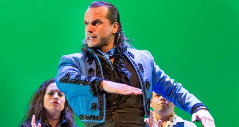 Pepe Flores: Fuerza flamenca junto al ballet Flamengo la Rosa
