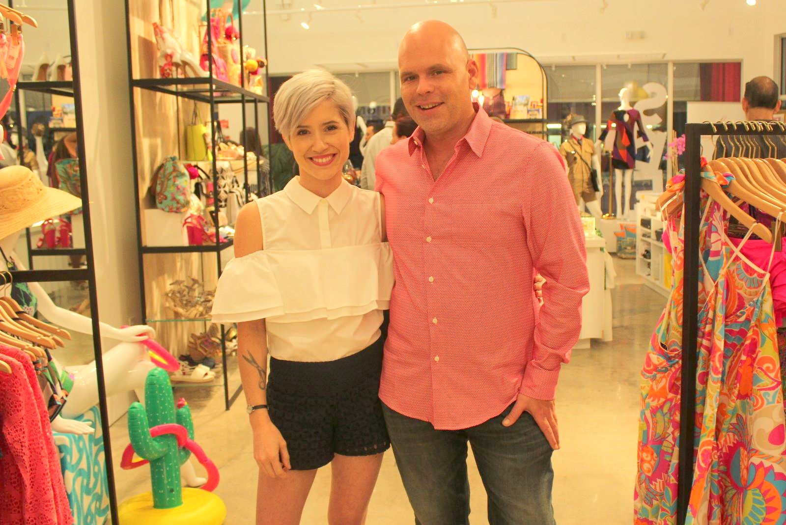 Trina Turk y Fashion Group International of South Florida unidos en una tarde de shopping