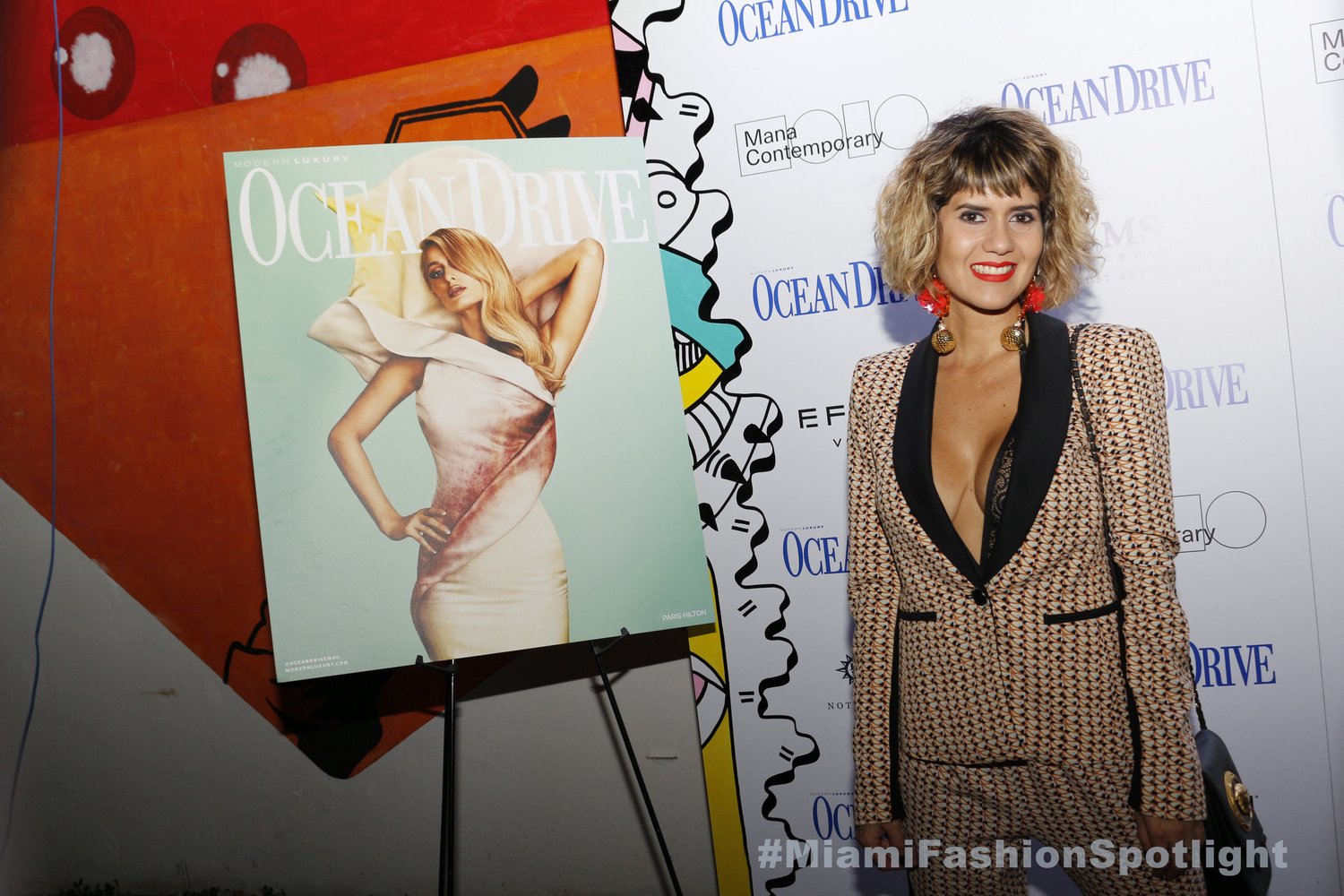 Paris Hilton graces Wynwood’s Mana Contemporary in celebration of her cover of Ocean Drive magazine for Art Basel 2017