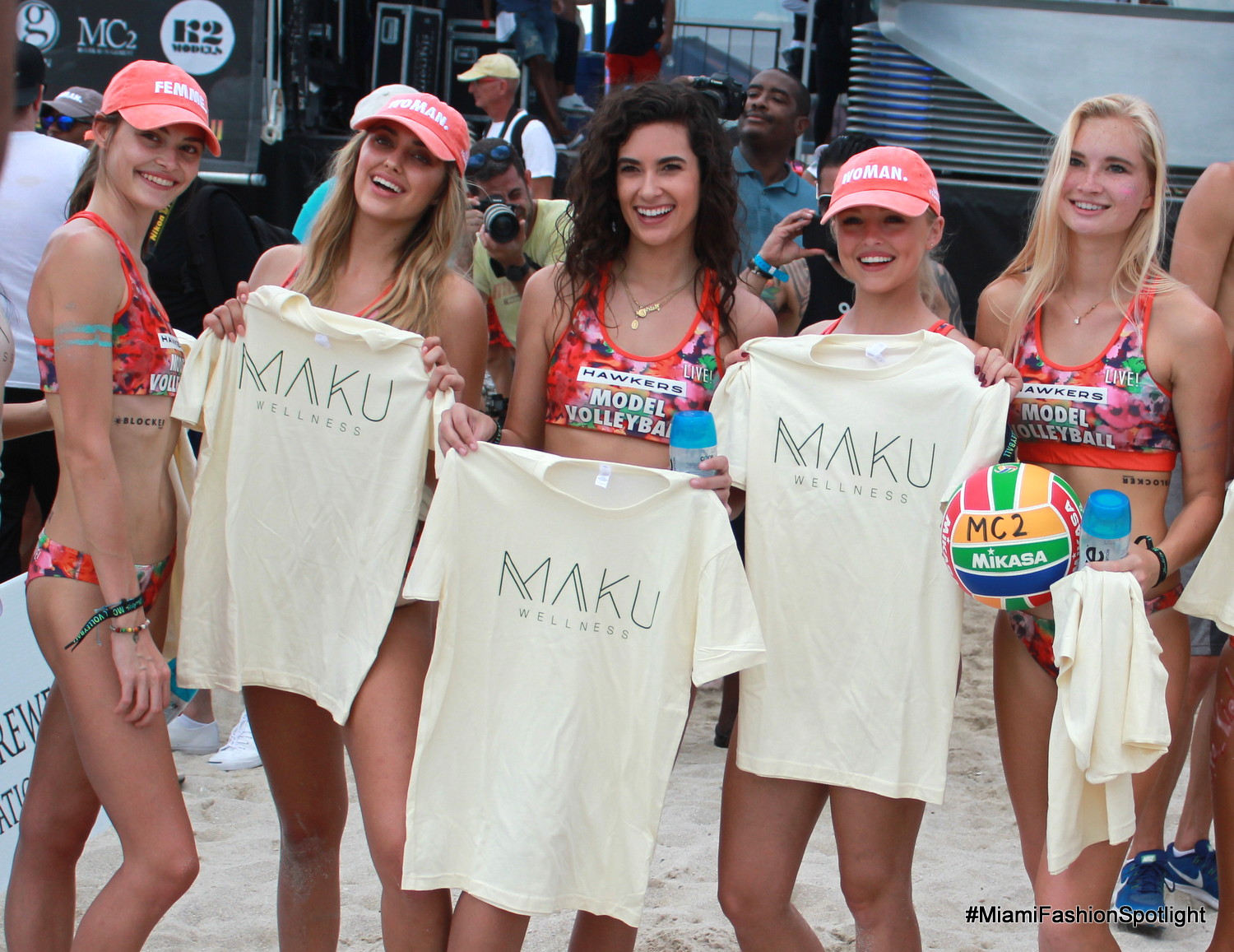 Hawkers Model Volleyball Takes Over South Beach with The Sexiest Event on the Planet