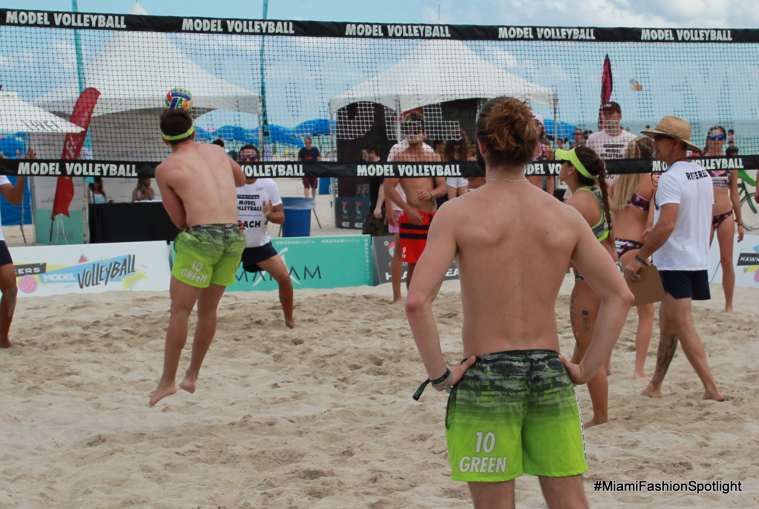 Hawkers Model Volleyball Takes Over South Beach with The Sexiest Event on the Planet