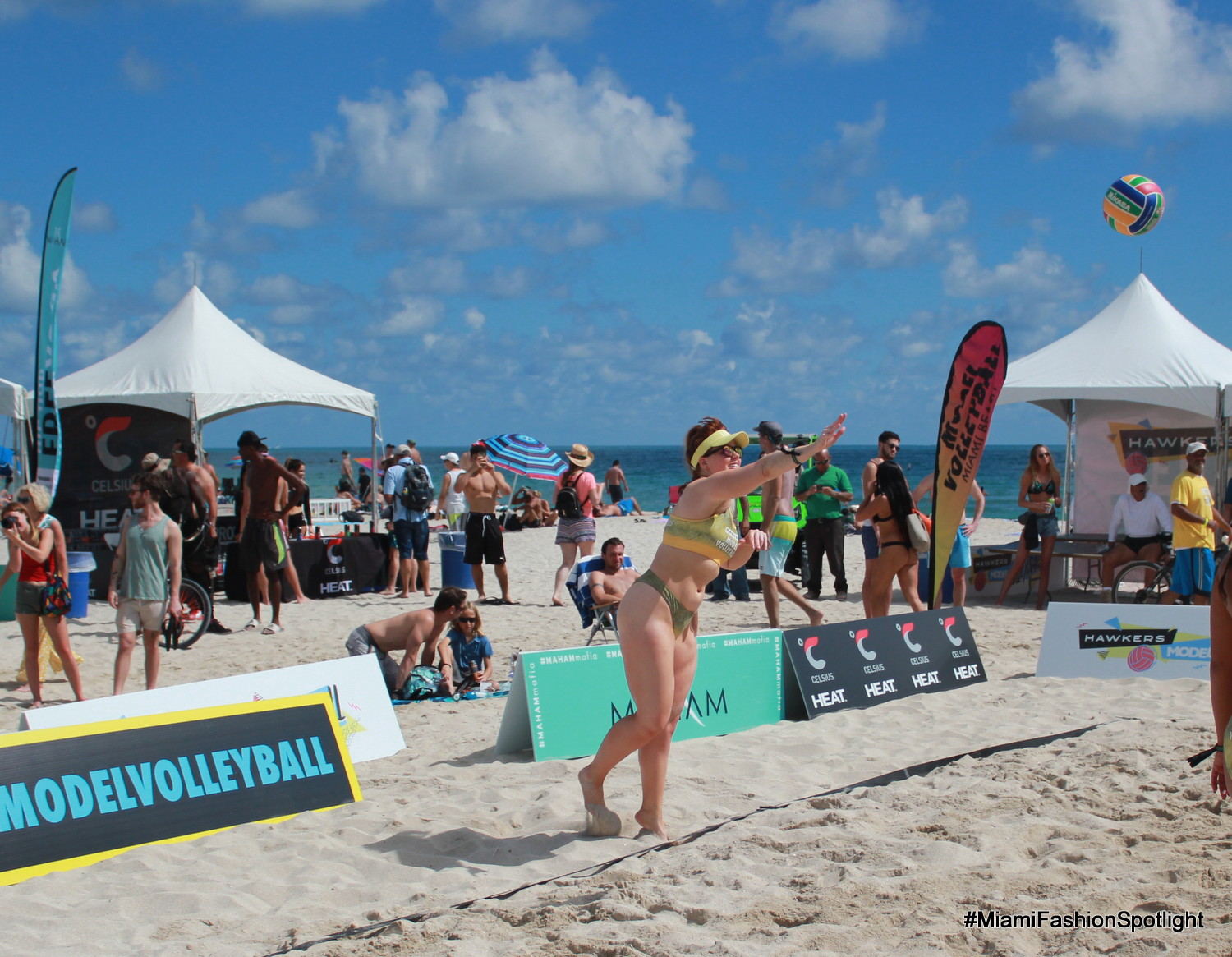 Hawkers Model Volleyball Takes Over South Beach with The Sexiest Event on the Planet