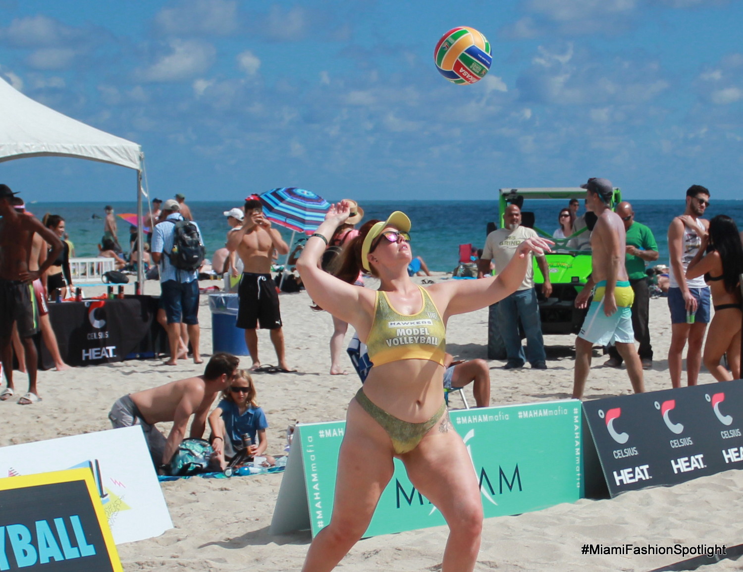 Hawkers Model Volleyball Takes Over South Beach with The Sexiest Event on the Planet