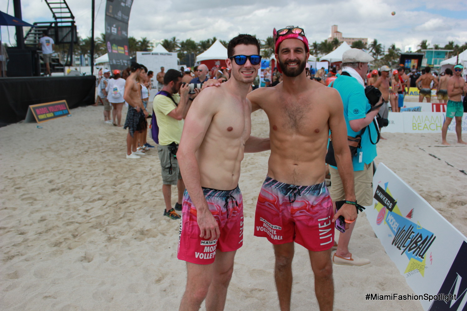 Hawkers Model Volleyball Takes Over South Beach with The Sexiest Event on the Planet