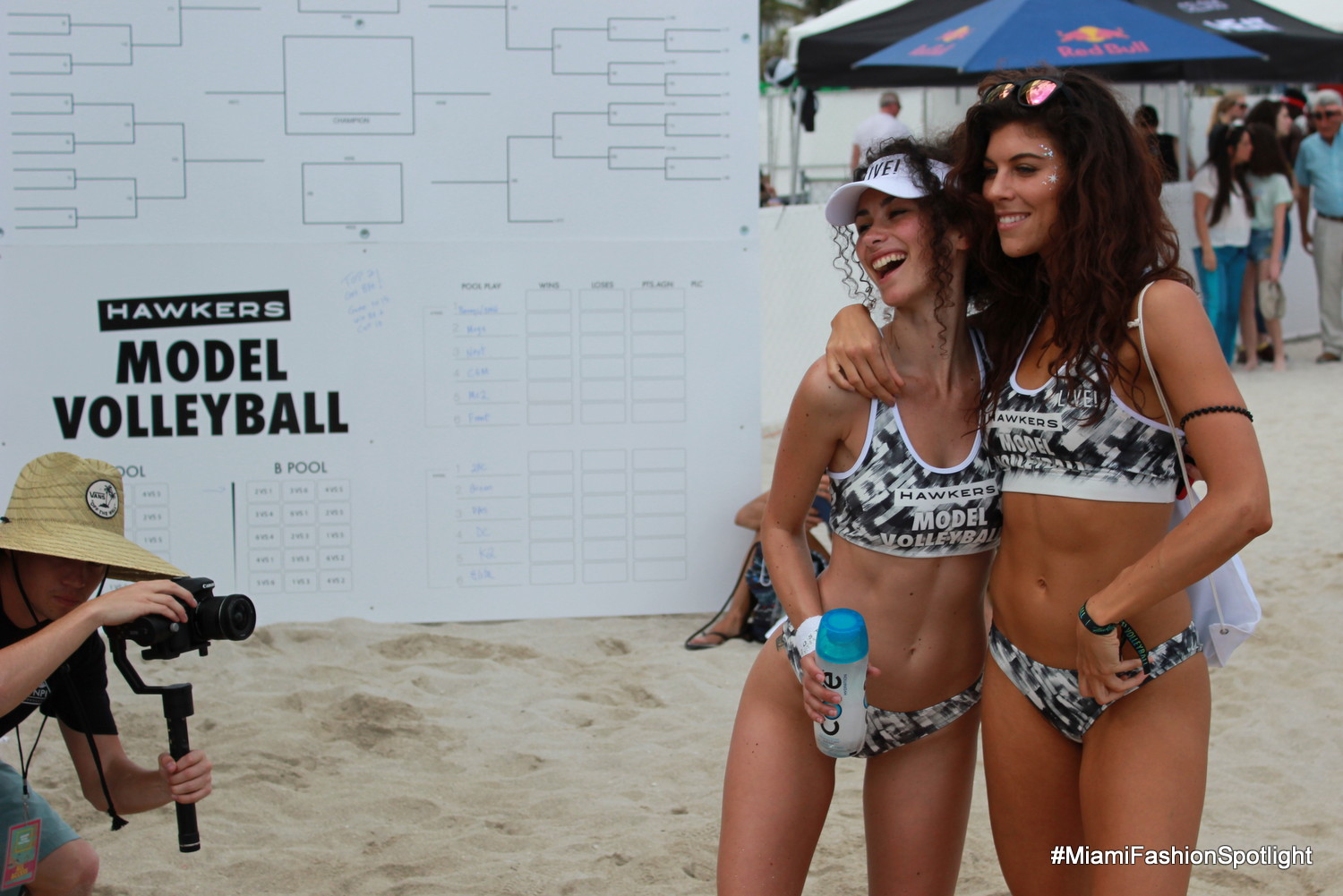 Hawkers Model Volleyball Takes Over South Beach with The Sexiest Event on the Planet