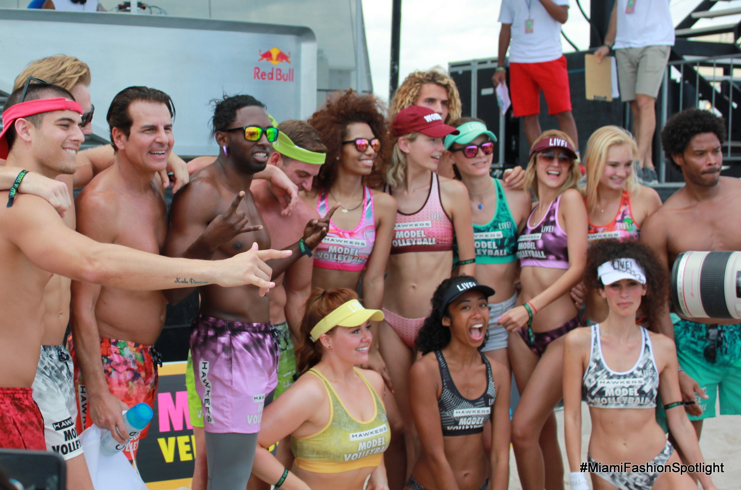 Hawkers Model Volleyball Takes Over South Beach with The Sexiest Event on the Planet