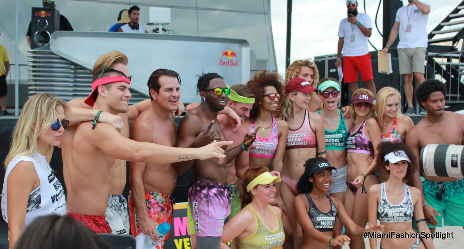 Hawkers Model Volleyball Takes Over South Beach with The Sexiest Event on the Planet