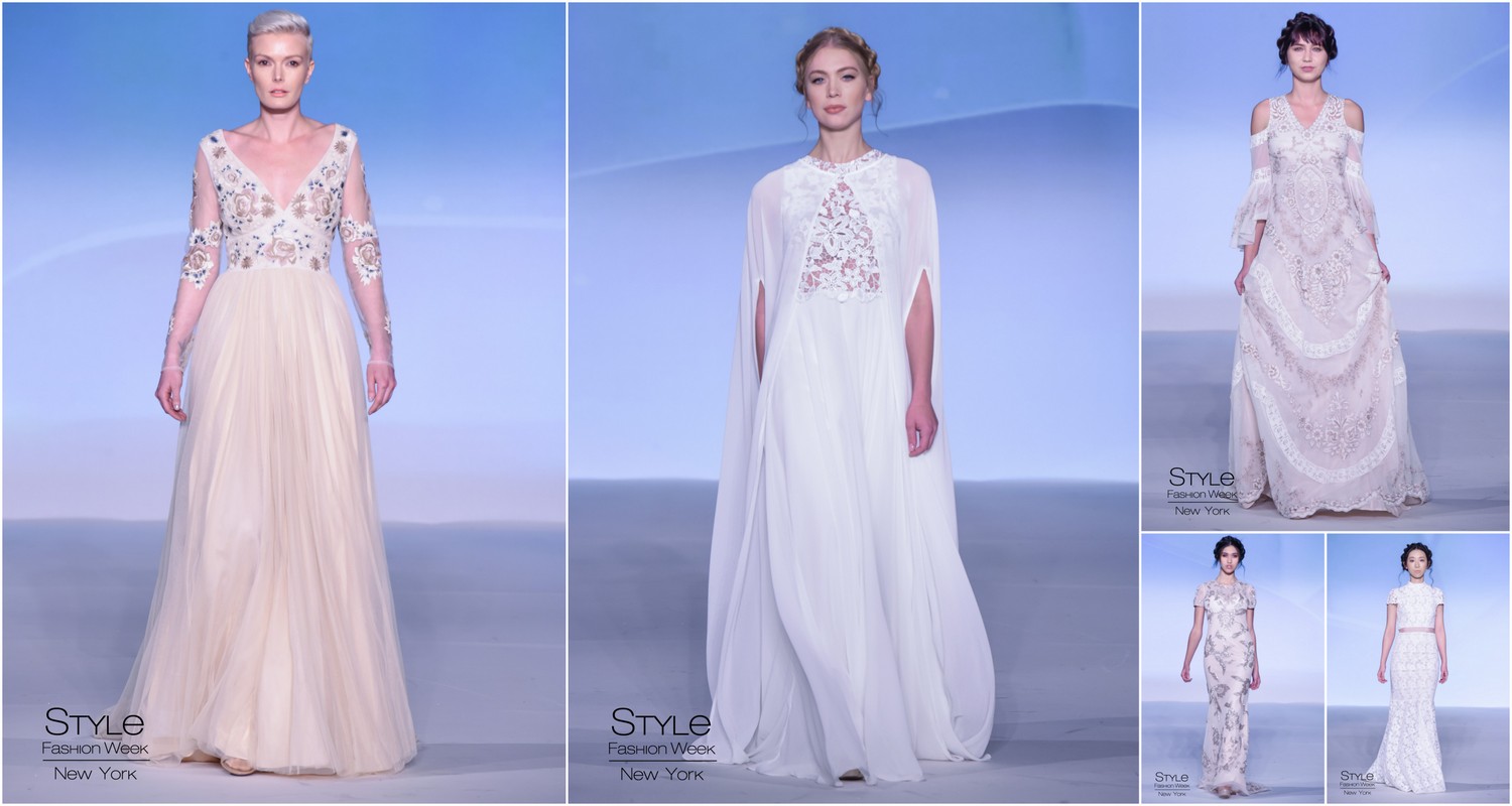 Style Fashion Week: Carmen Marc Valvo & Lotus Threads showcased FW’18 Bridal Collections during NYFW