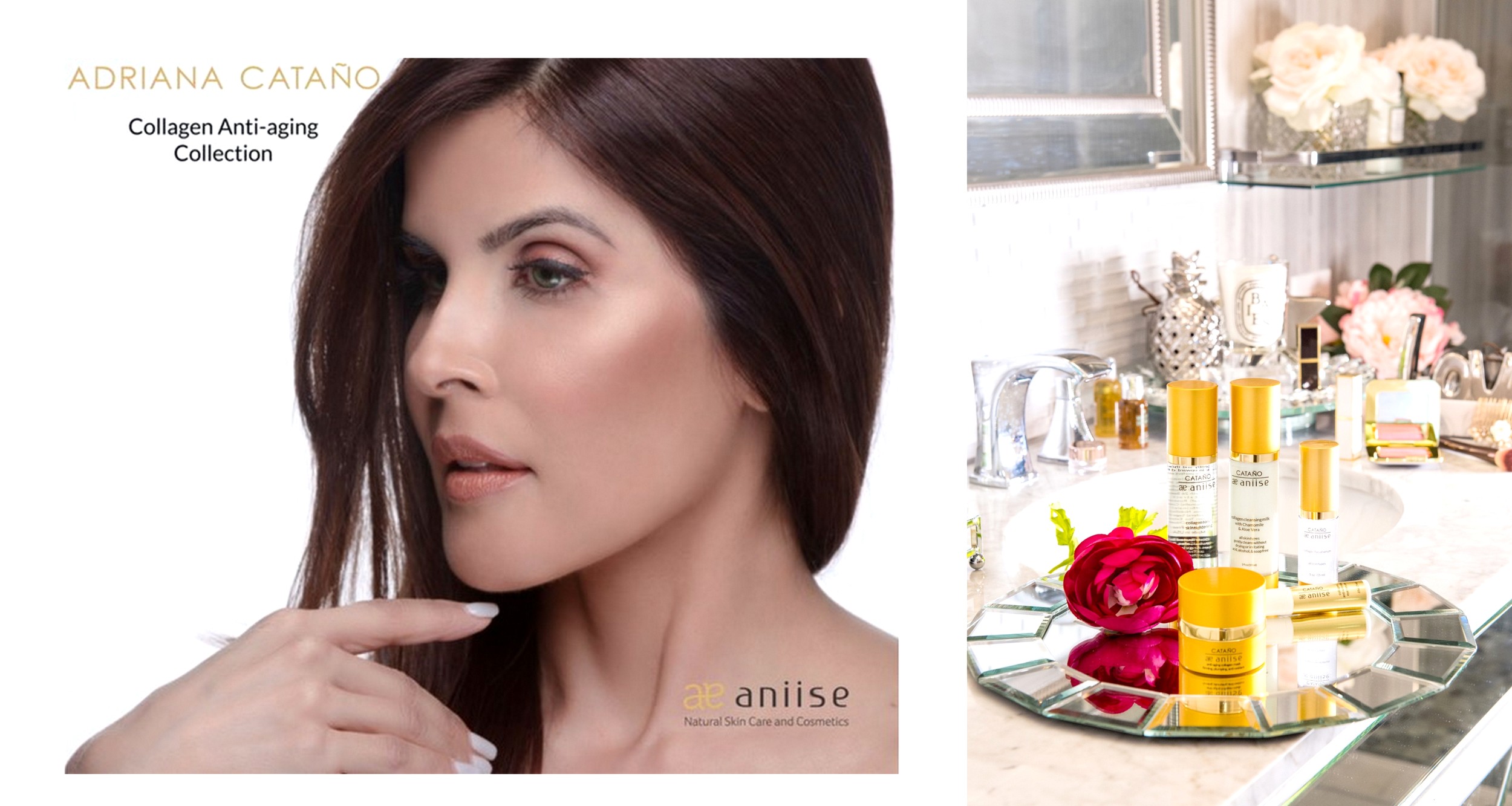 Adriana Cataño Presenta Moderna Linea de Cuidado Facial ‘Cataño by Aniise’