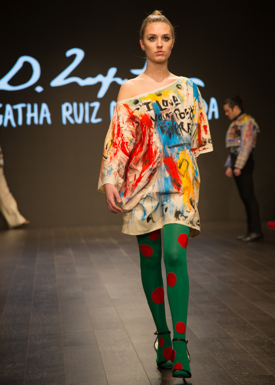 Domingo Zapata y Agatha Ruiz de la Prada realizan exitosa colaboración de moda en Los Ángeles Fashion Week