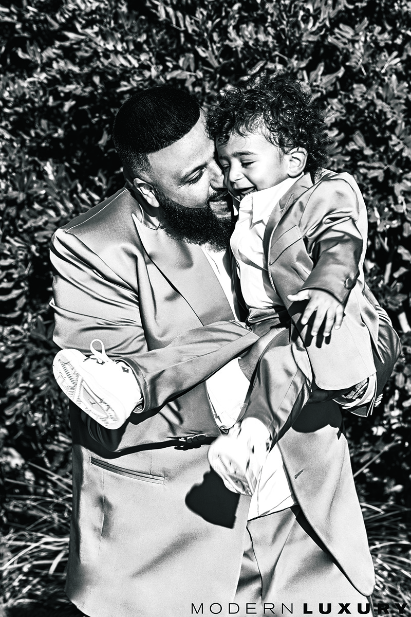 DJ Khaled on the cover of Ocean Drive magazine's April Issue