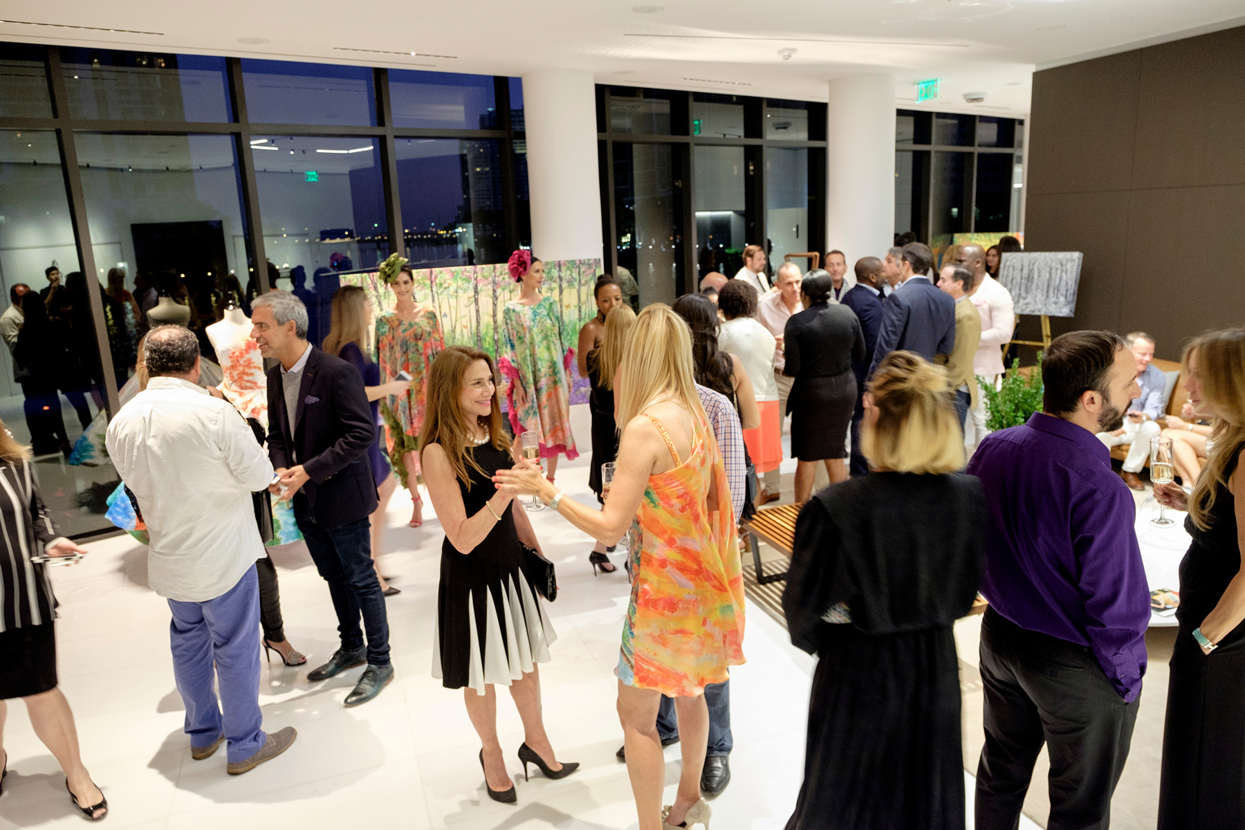 Miami's Top Designer Tammy Apostol and Aston Martin Residences Host Amazing Art & Fashion Event