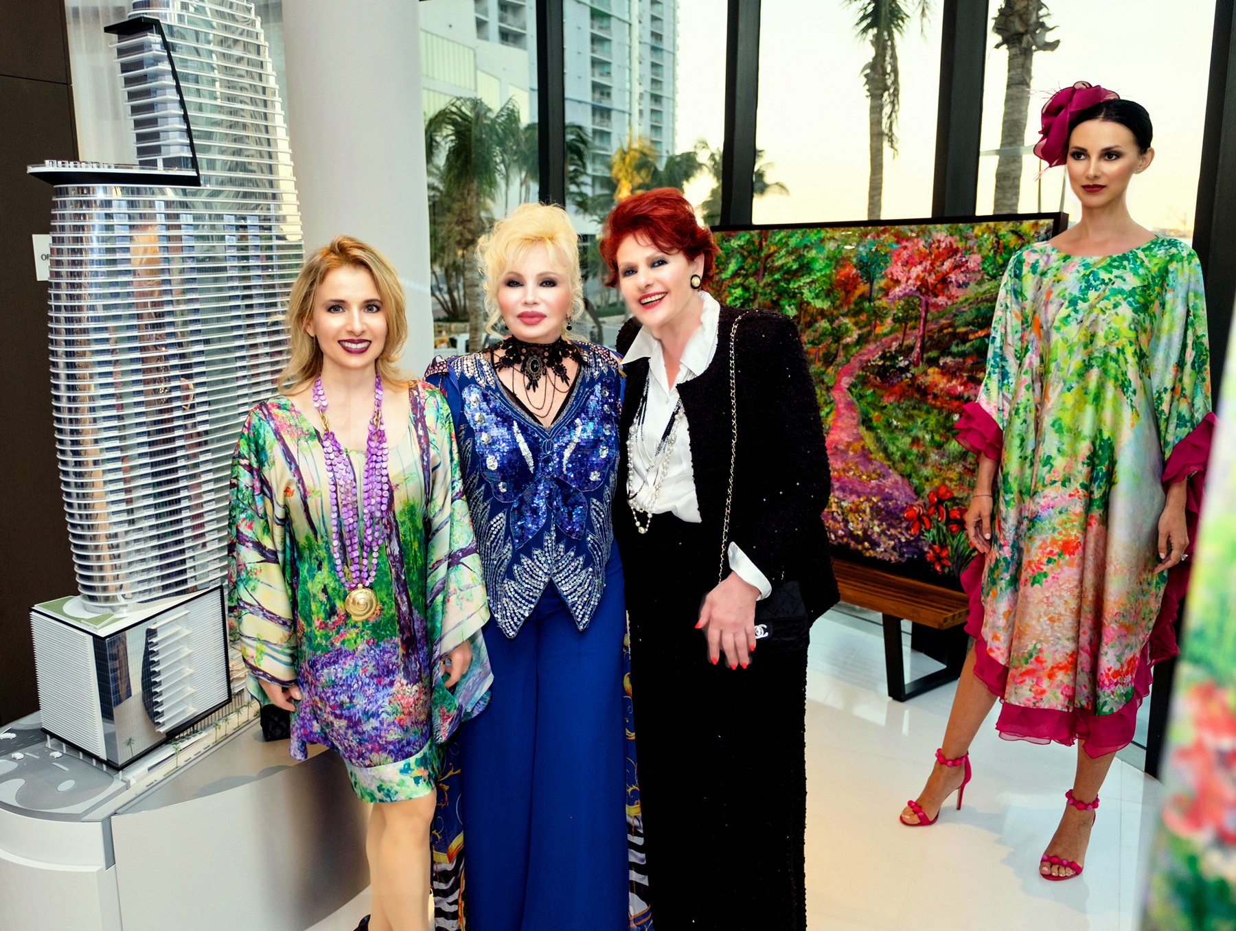 Miami's Top Designer Tammy Apostol and Aston Martin Residences Host Amazing Art & Fashion Event