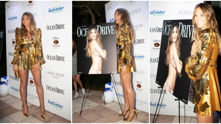 Miami Swim Week 2018 Kick-off party: Ocean Drive Magazine Celebrates Its 25th Anniversary Swimsuit Double-Issue with Cover Star Heidi Klum