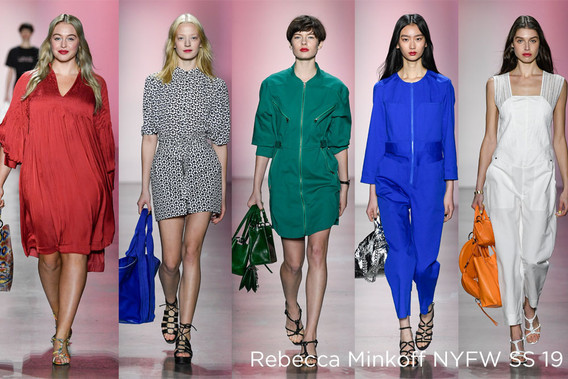 Pantone Color Trend Report New York Fashion Week Autumn/Winter 2019/2020