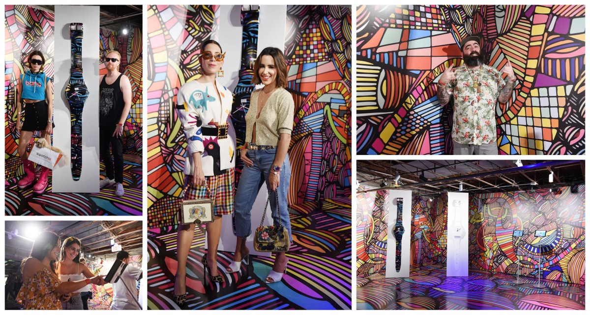 Ahol Sniffs Glue Hosts Swatch x You Event