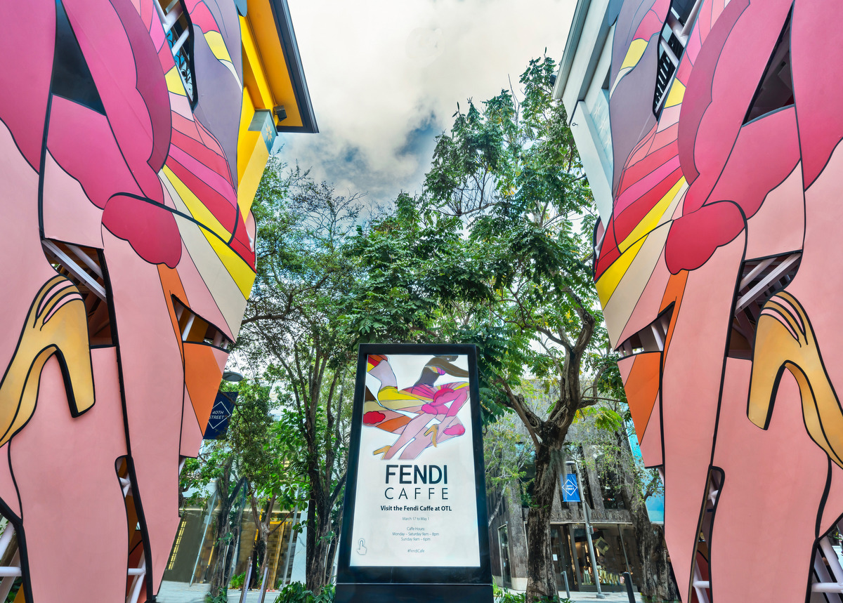 ‘Fendi Caffe’ regresa al corazón del vibrante Miami Design District