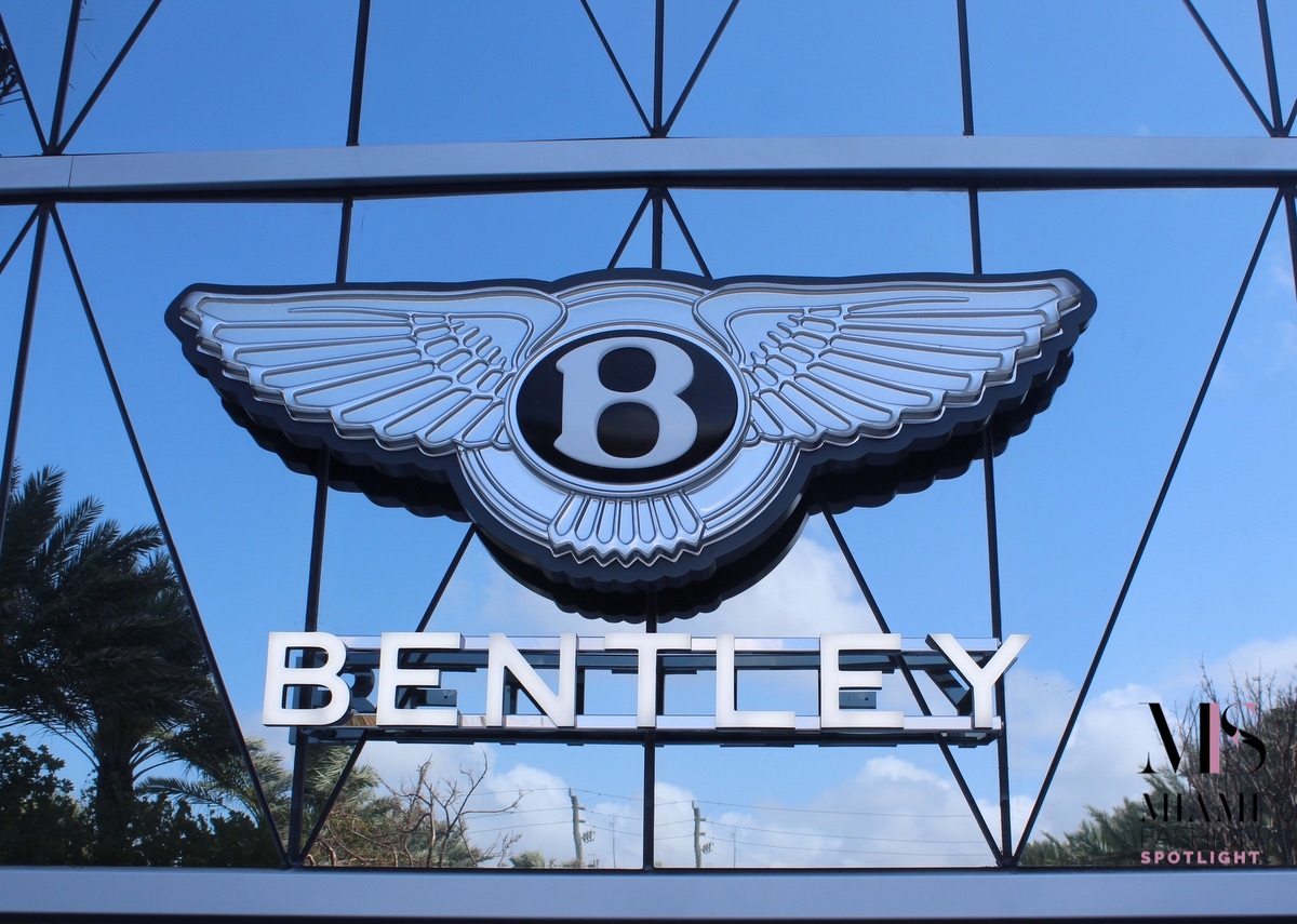 Bentley Motors and Dezer Development unveil floating speed form sculpture