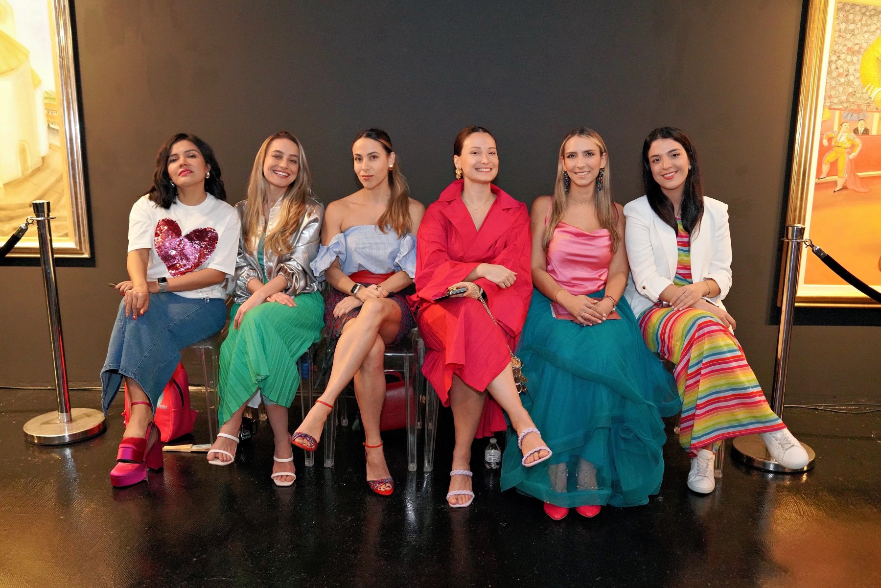 Glamour in the Front Row: VIPs and A-List Attendees at Agatha Ruiz de la Prada's Spectacular Show