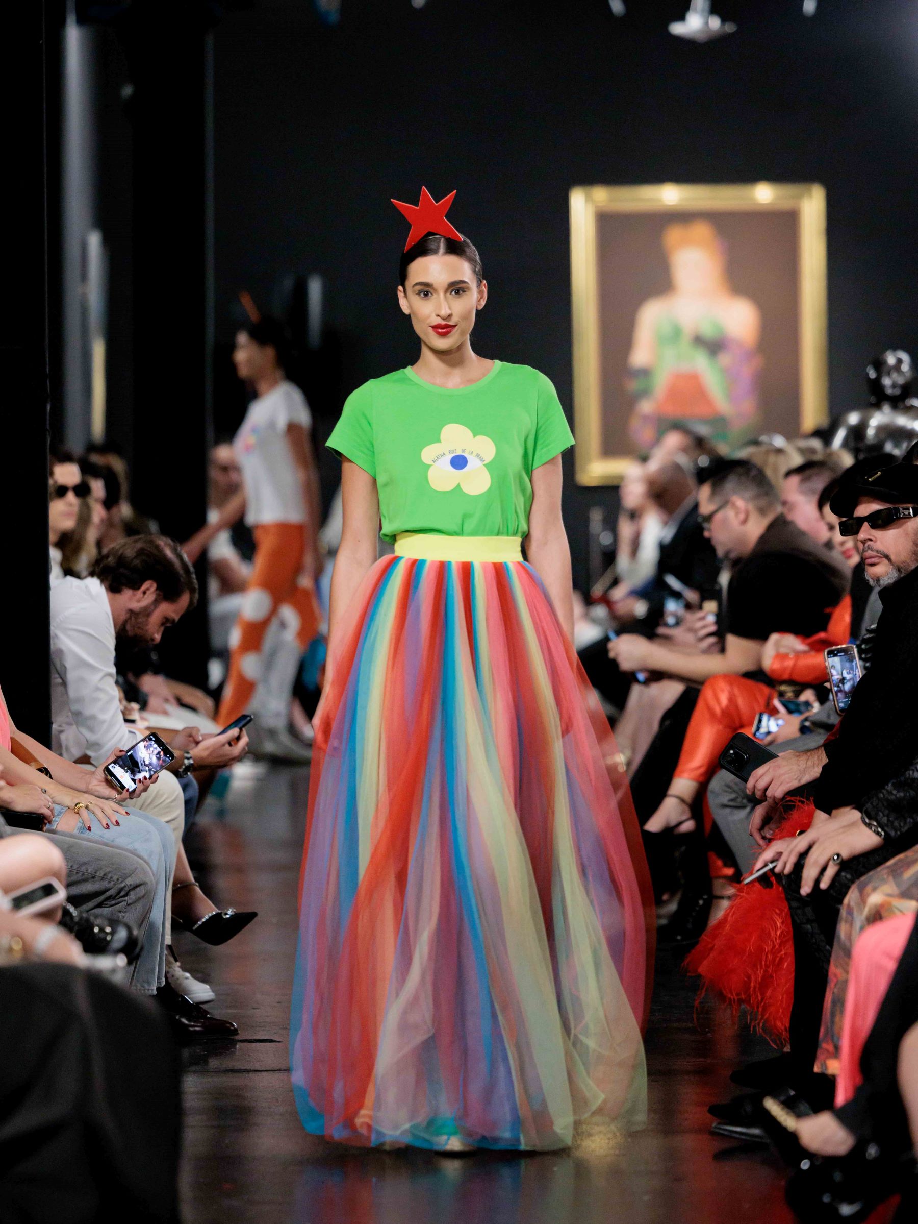 Cosima Ramirez: Radiating Glamour as She Captivates Miami Fashion Week with Agatha Ruiz de la Prada