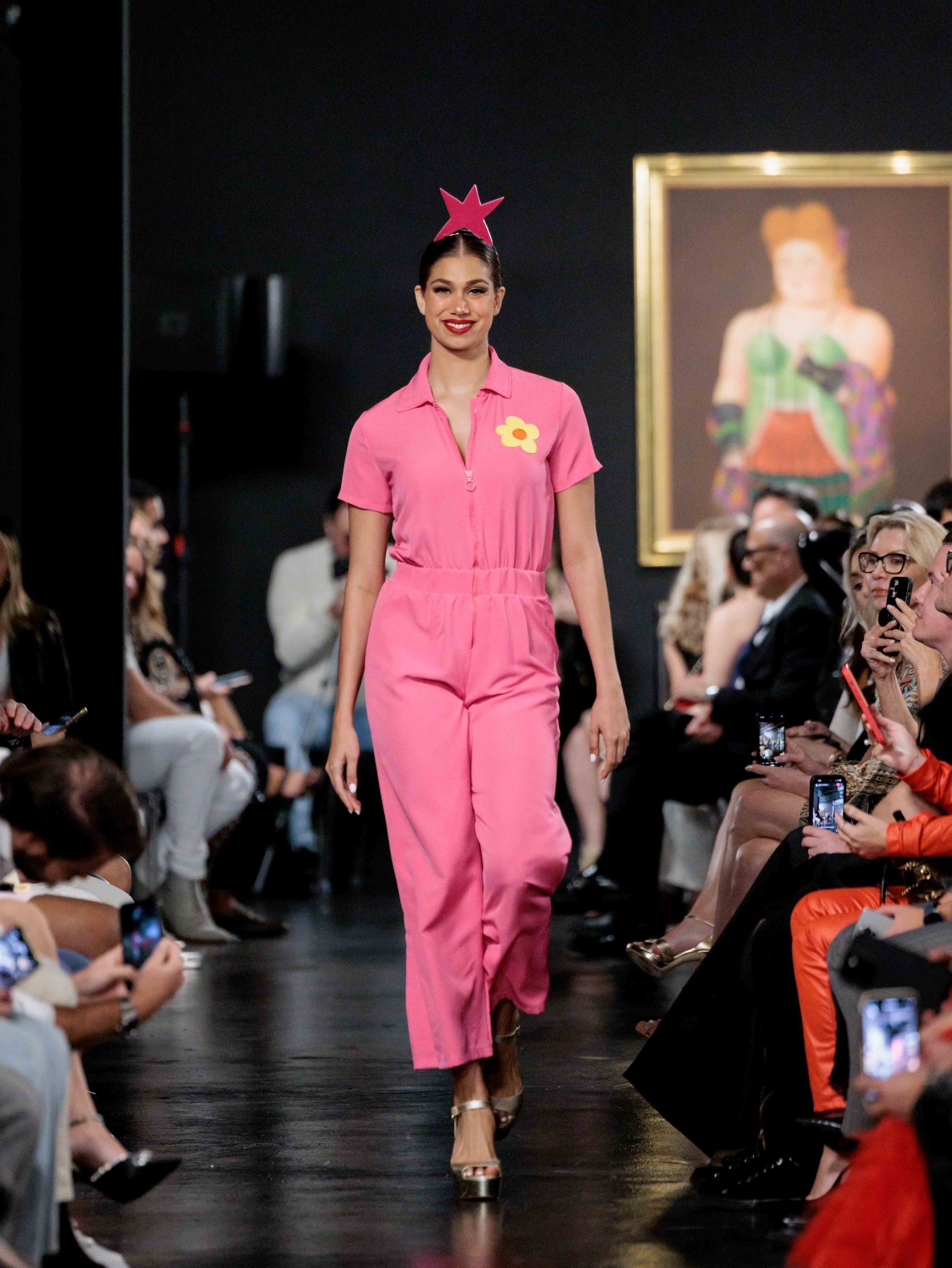 Cosima Ramirez: Radiating Glamour as She Captivates Miami Fashion Week with Agatha Ruiz de la Prada