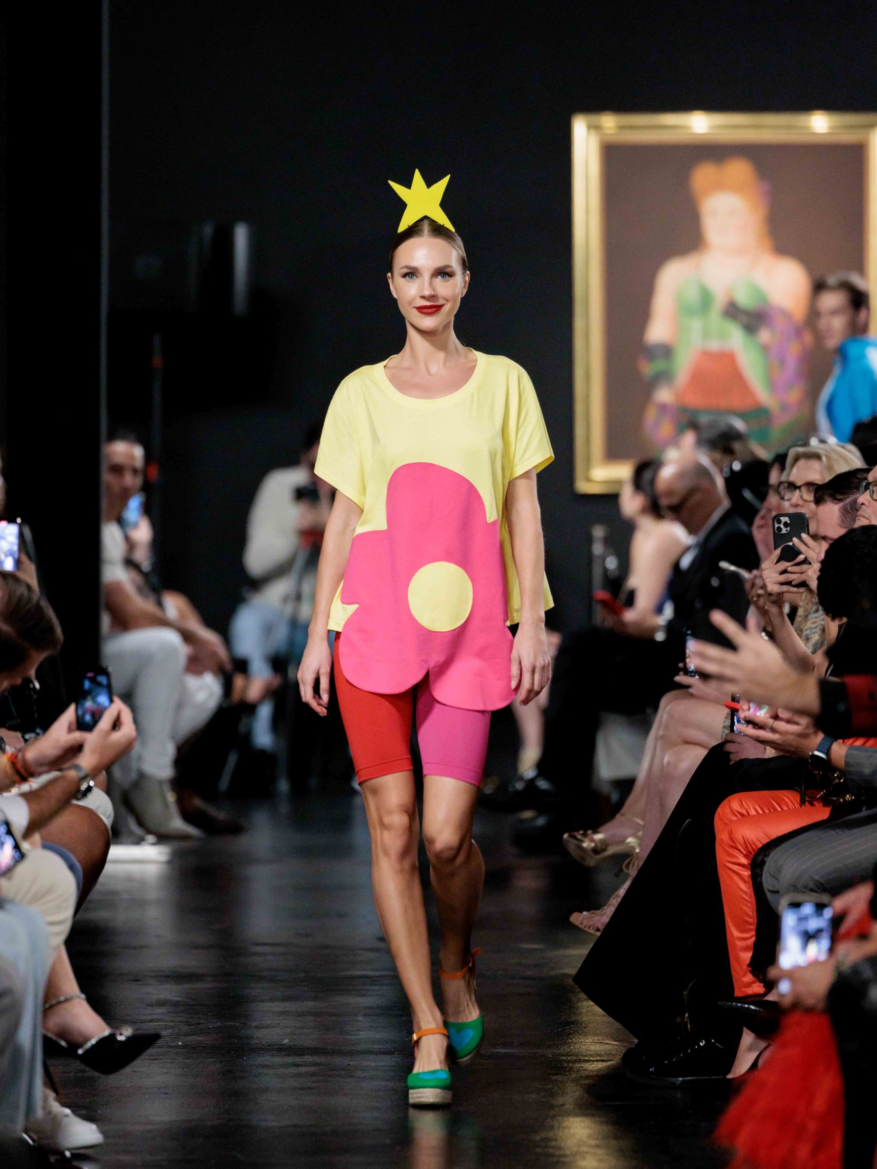 Cosima Ramirez: Radiating Glamour as She Captivates Miami Fashion Week with Agatha Ruiz de la Prada