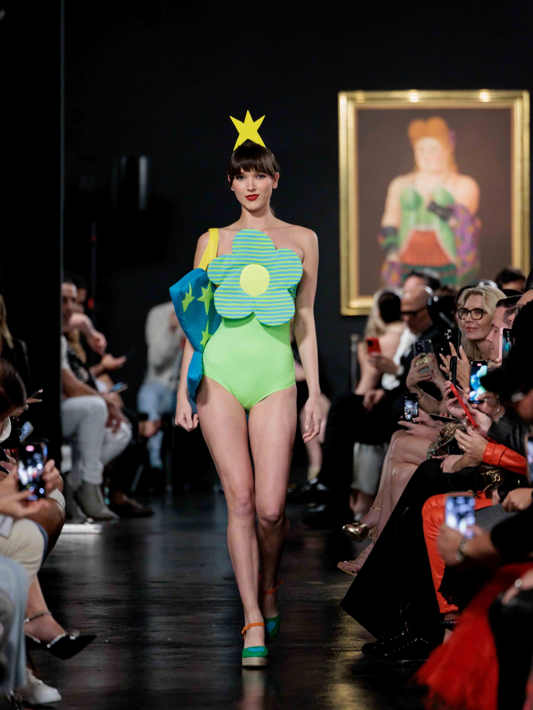 Cosima Ramirez: Radiating Glamour as She Captivates Miami Fashion Week with Agatha Ruiz de la Prada