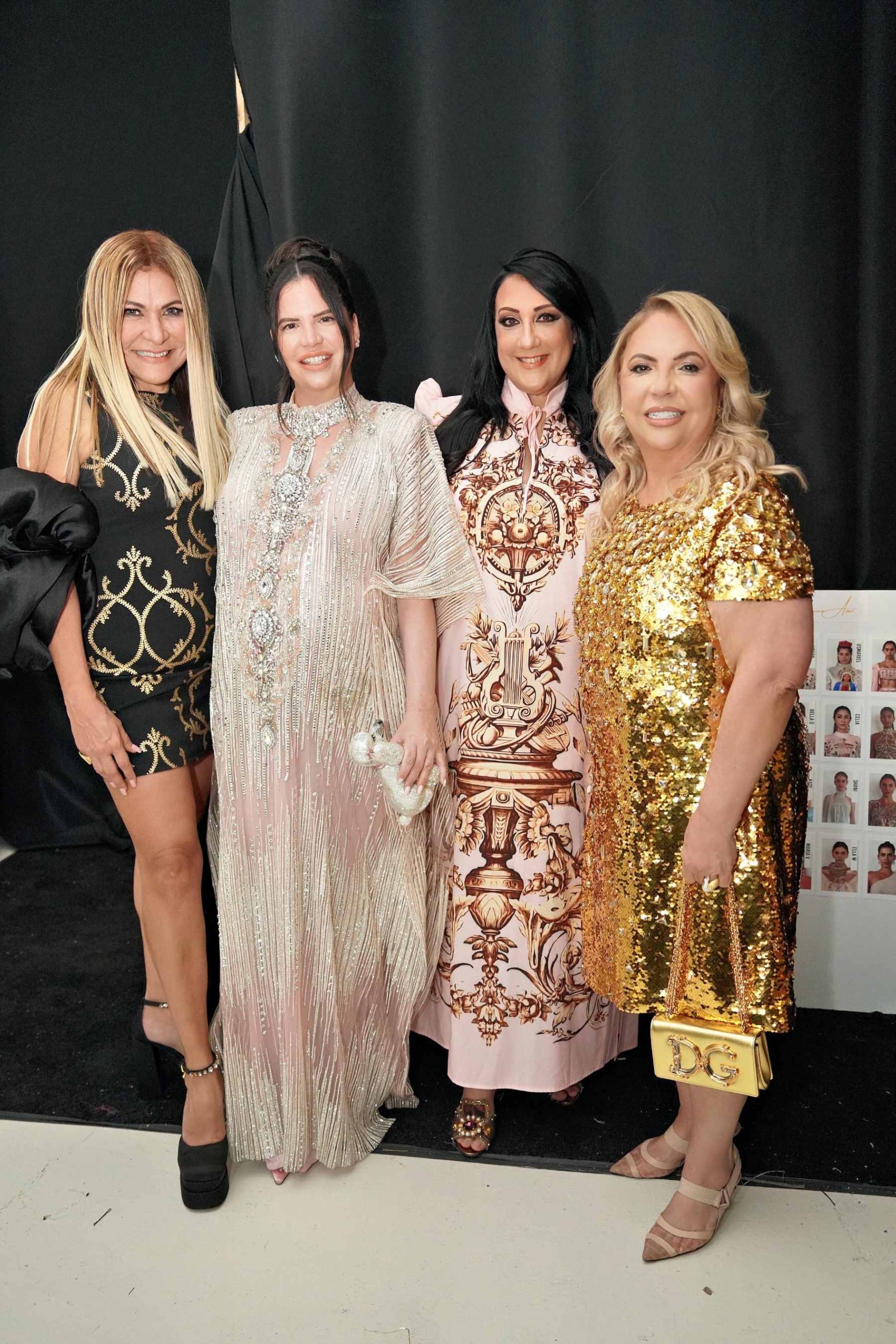 VIPs and Local Influencers Set the Scene Ablaze at Giannina Azar's Miami Fashion Week 2024 Showcase