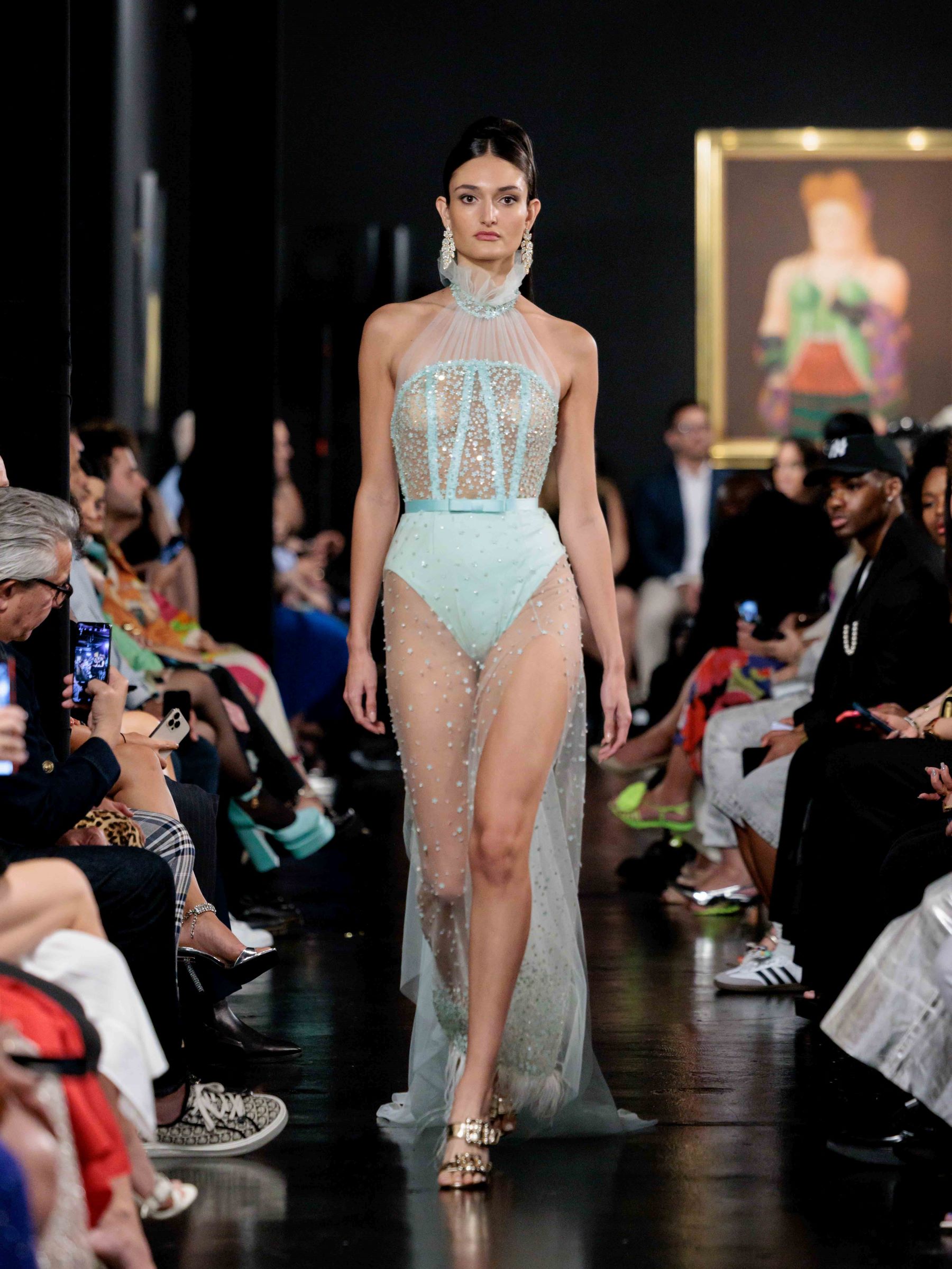  Giannina Azar's 'Renaissance' Reigns Supreme at Miami Fashion Week 2024