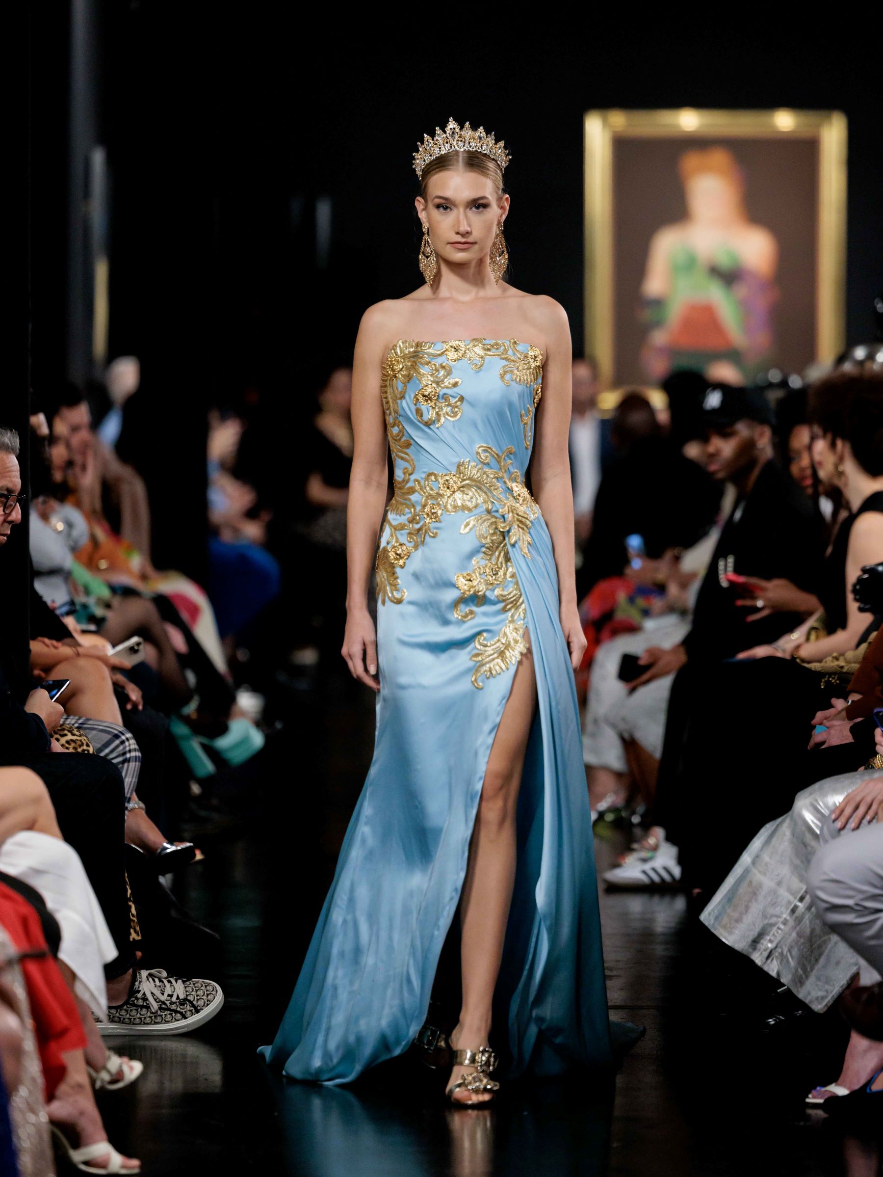  Giannina Azar's 'Renaissance' Reigns Supreme at Miami Fashion Week 2024