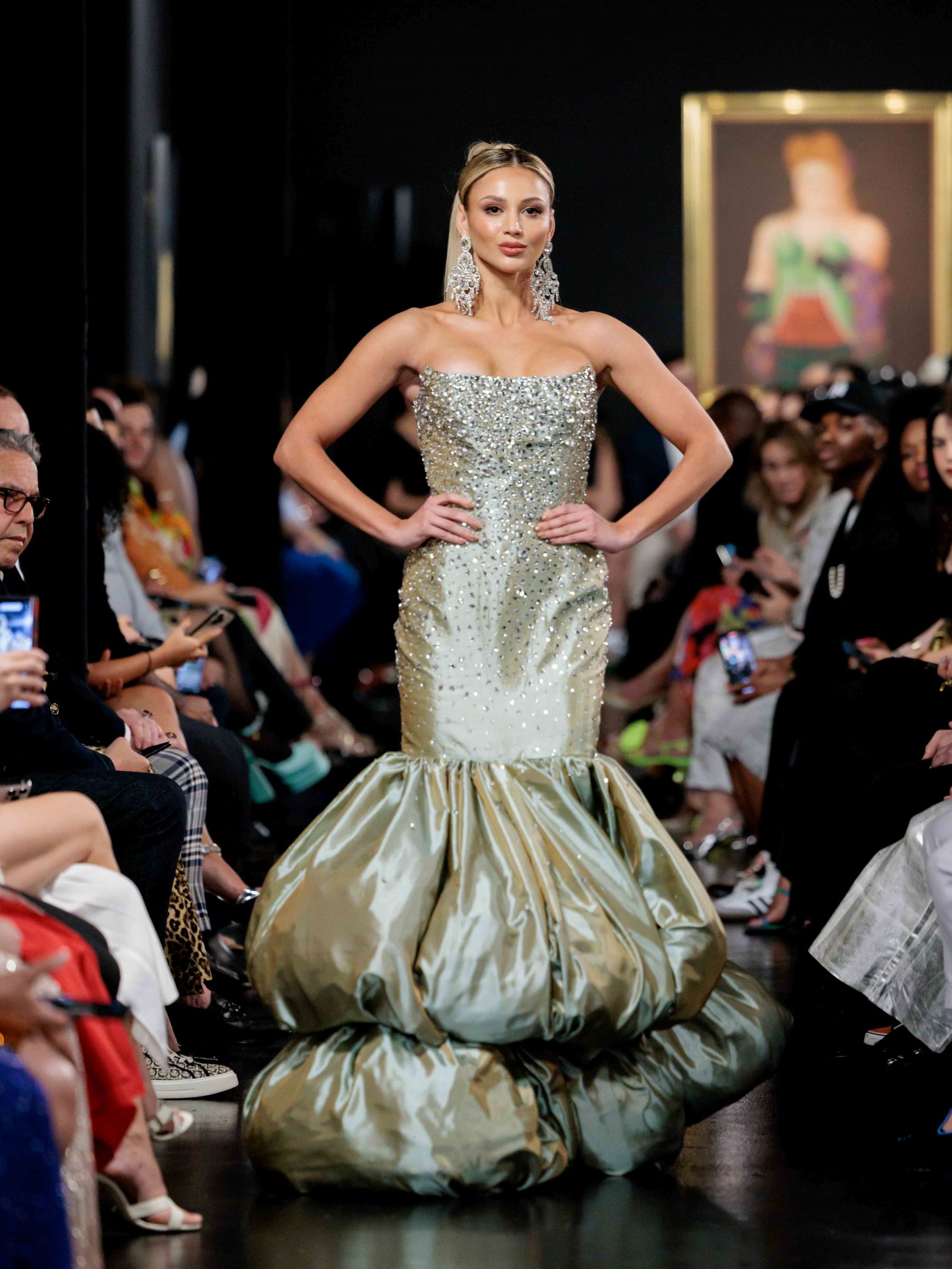  Giannina Azar's 'Renaissance' Reigns Supreme at Miami Fashion Week 2024