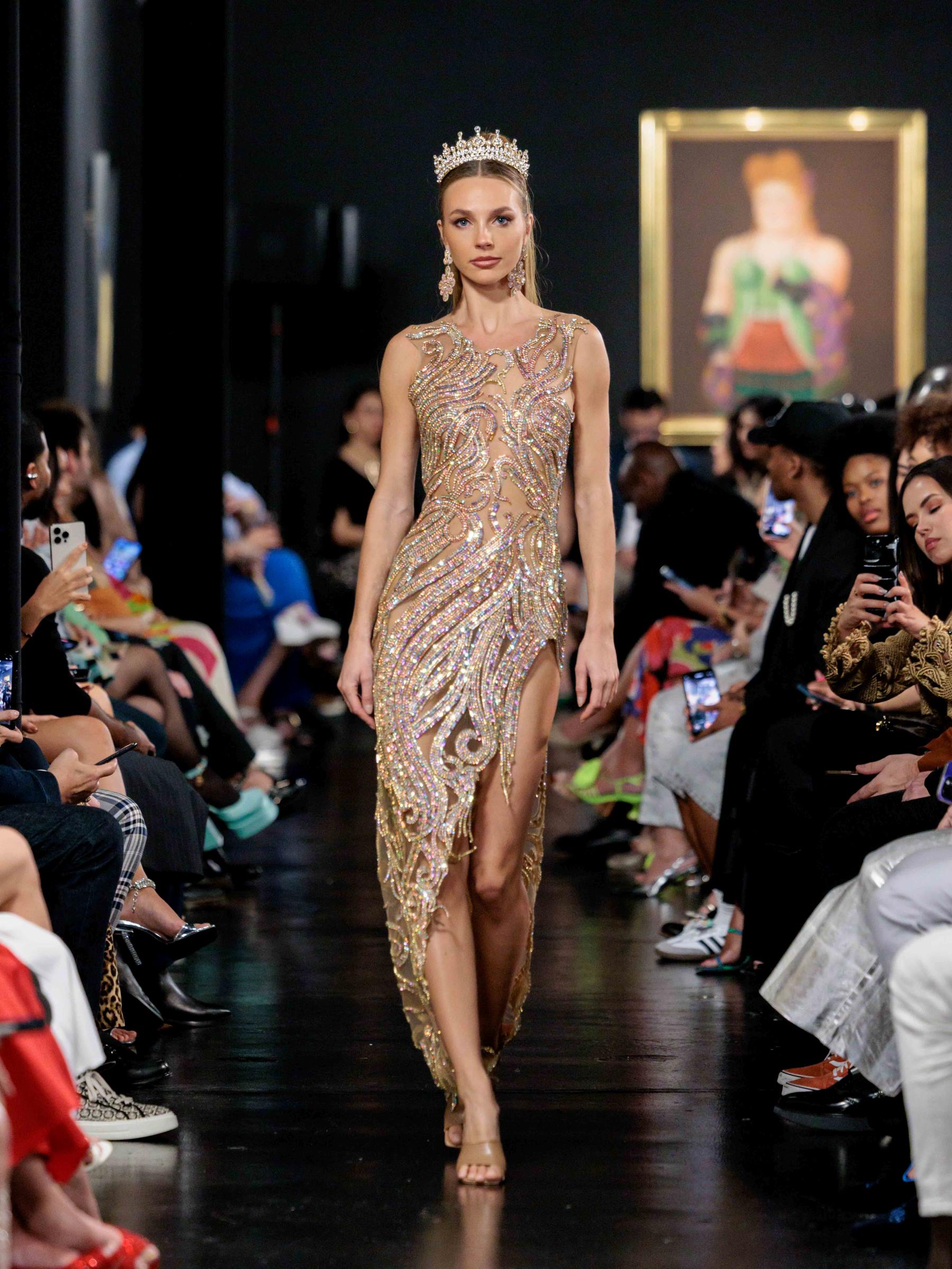  Giannina Azar's 'Renaissance' Reigns Supreme at Miami Fashion Week 2024