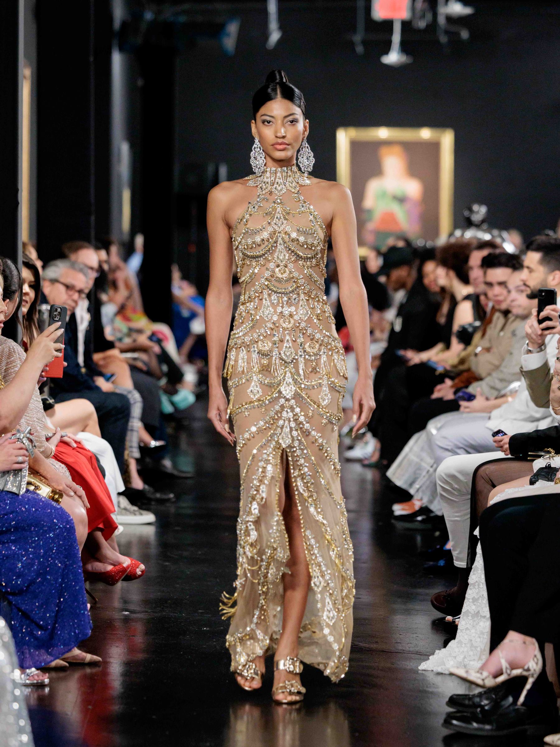  Giannina Azar's 'Renaissance' Reigns Supreme at Miami Fashion Week 2024