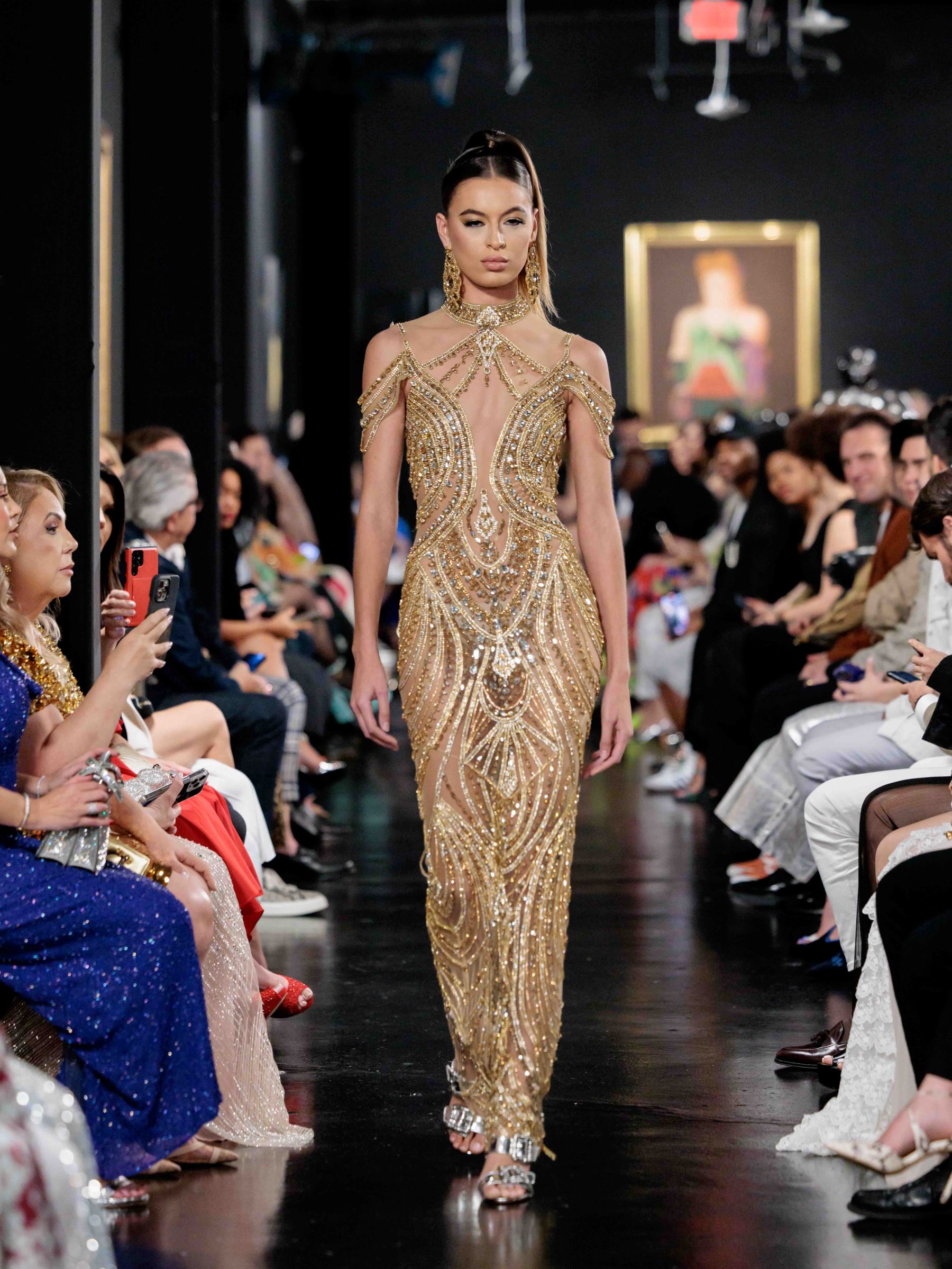  Giannina Azar's 'Renaissance' Reigns Supreme at Miami Fashion Week 2024