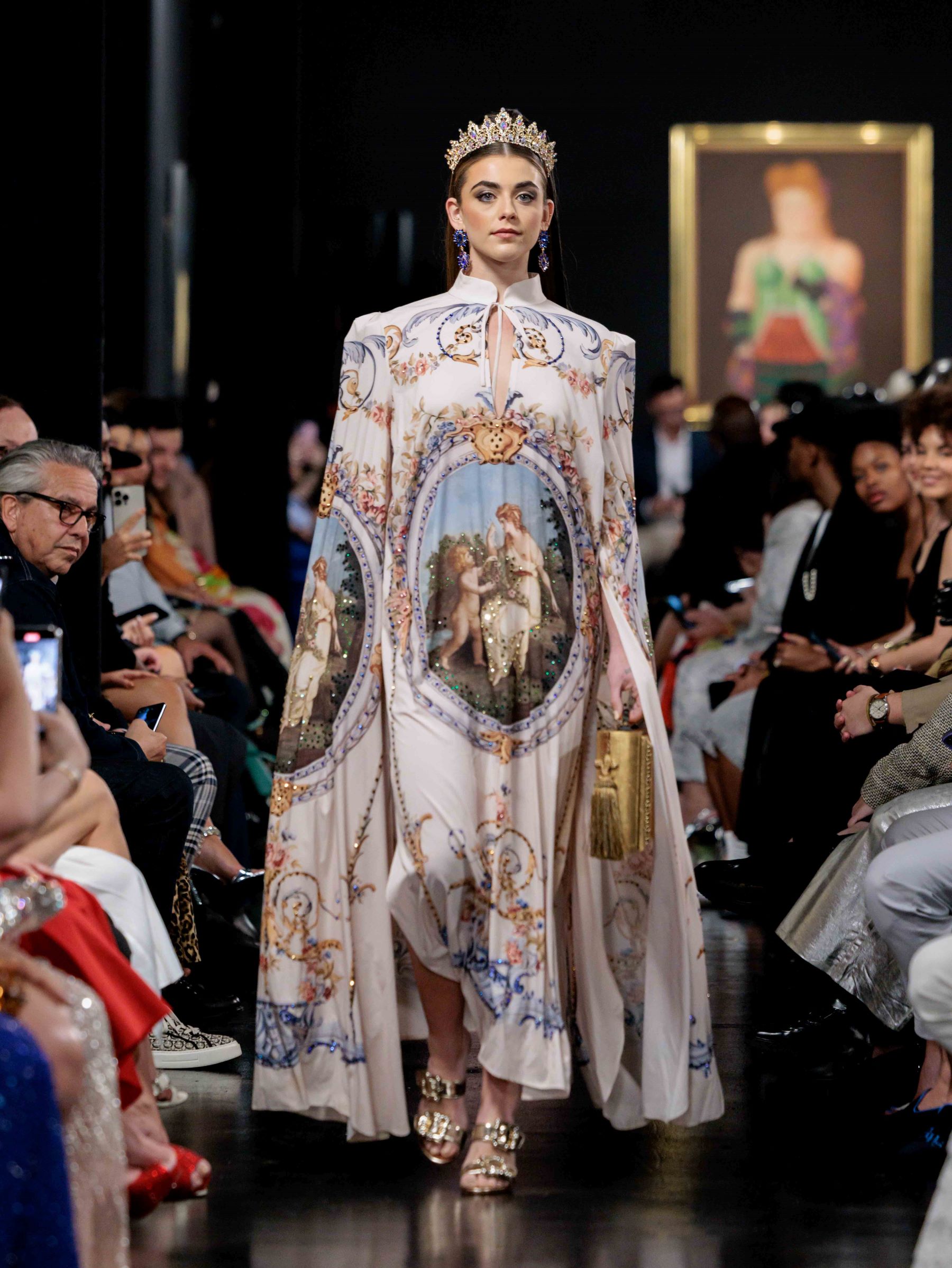  Giannina Azar's 'Renaissance' Reigns Supreme at Miami Fashion Week 2024