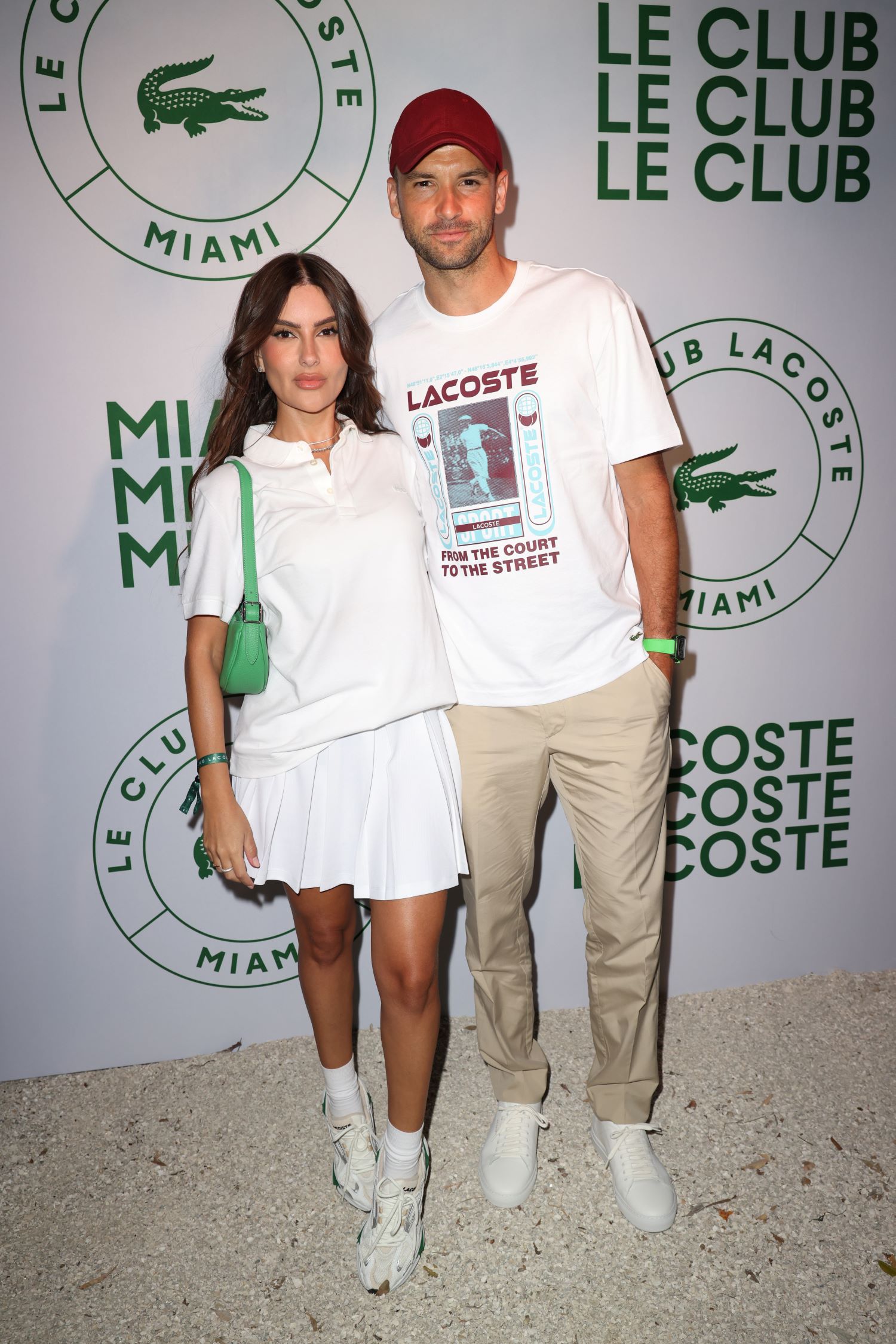 Thais Braz and Grigor Dimitrov | Lacoste Celebrates Sport and Fashion