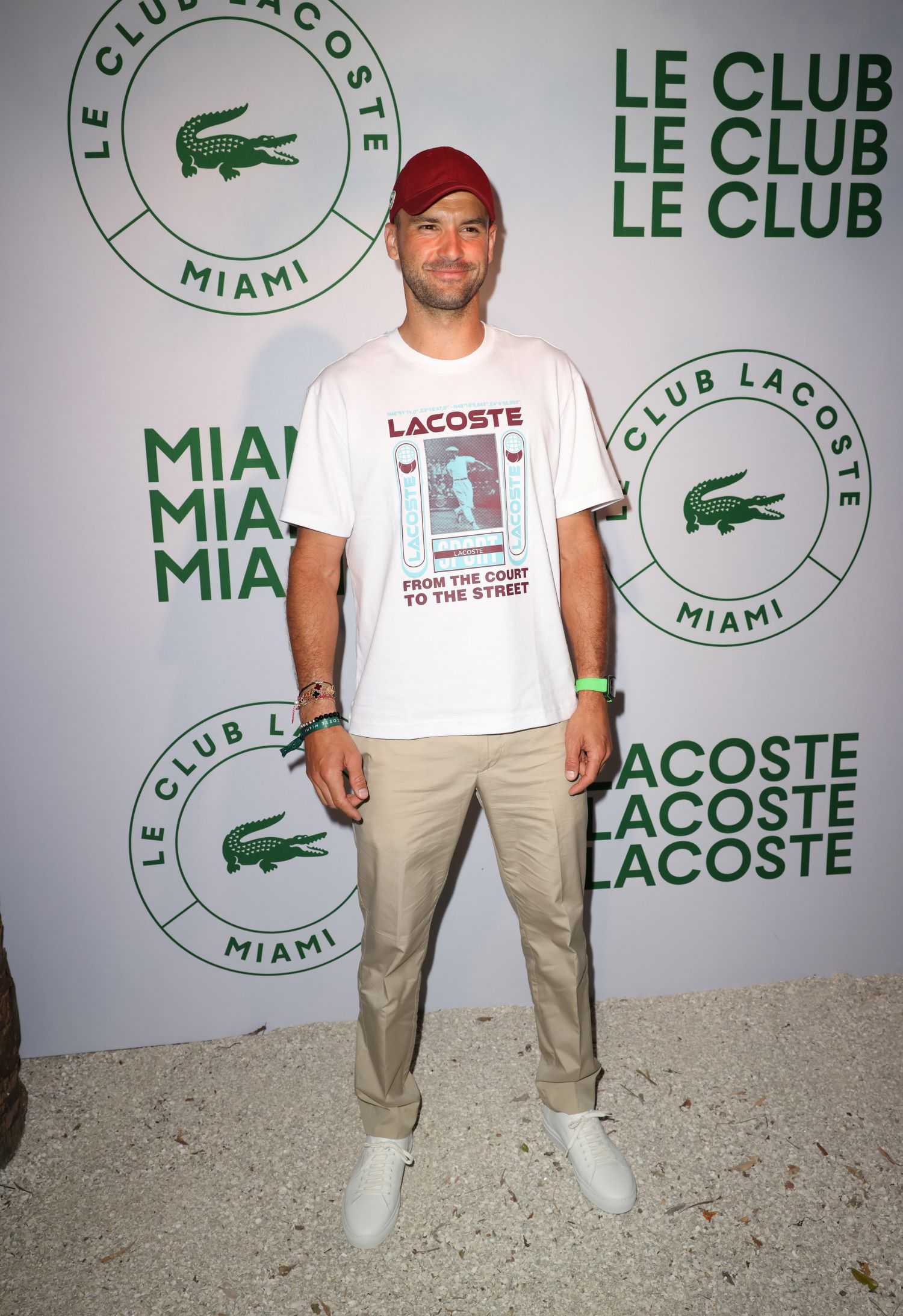 Grigor Dimitrov | Lacoste Celebrates Sport and Fashion