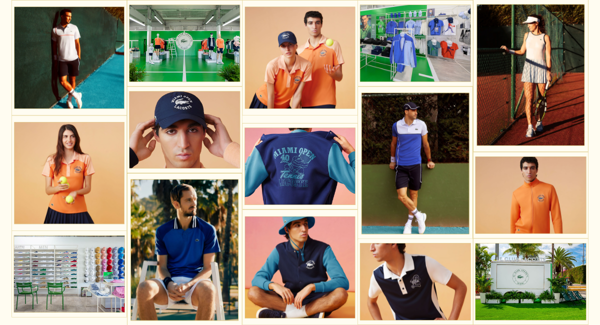 Lacoste's Vibrant Return to the 2024 Miami Open