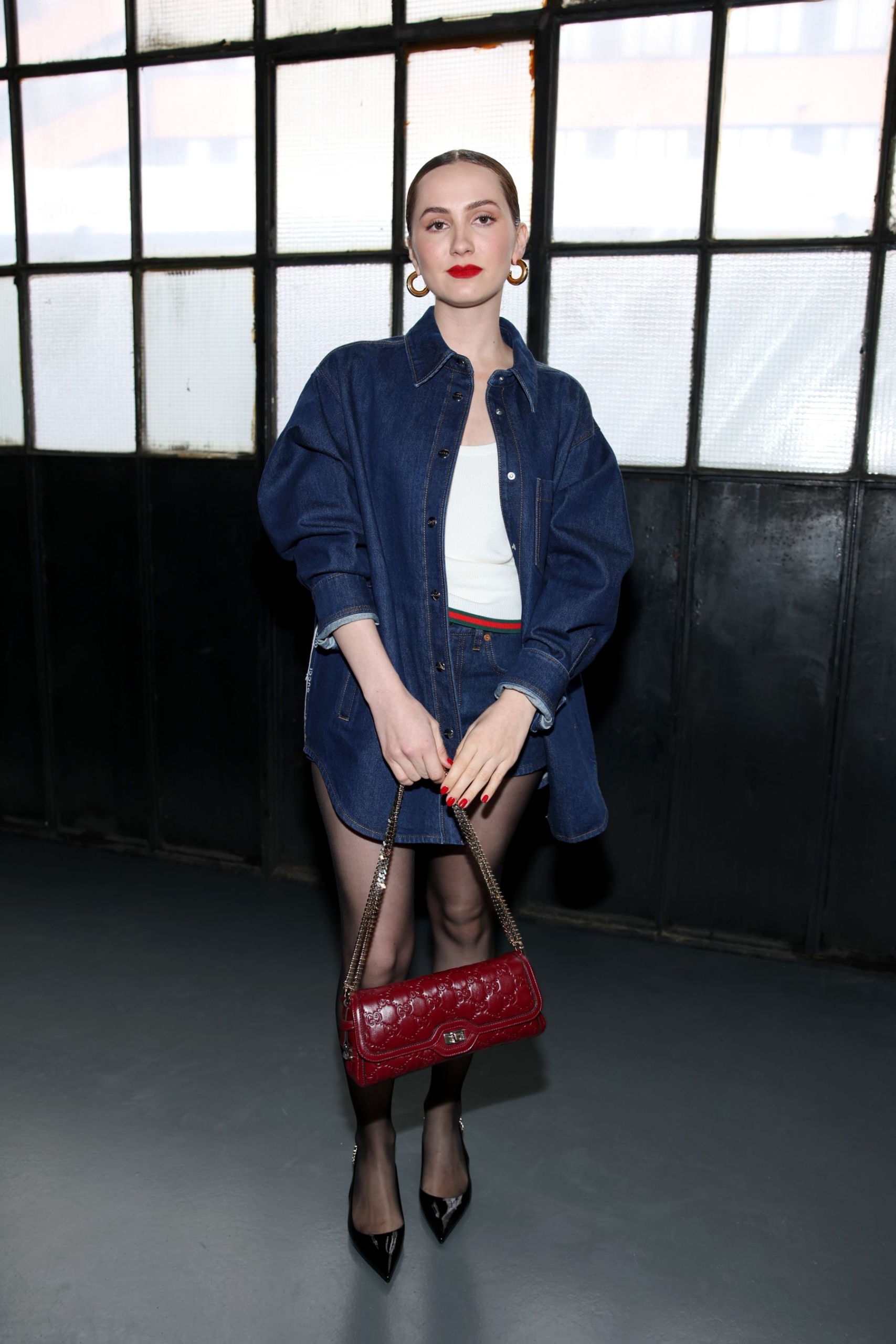 CELEBRITIES AT GUCCI WOMEN’S FALL WINTER 2024 FASHION SHOW