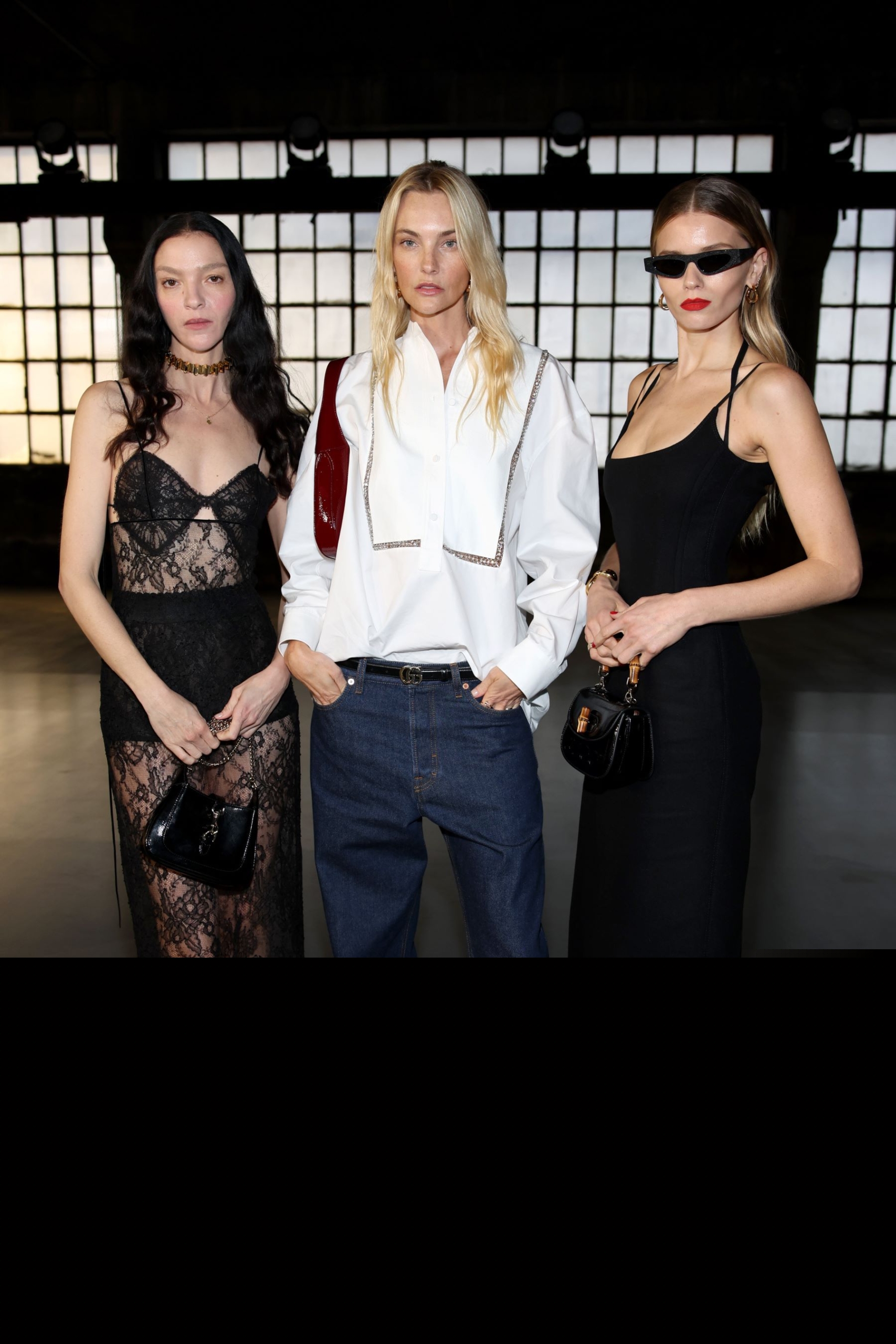 CELEBRITIES AT GUCCI WOMEN’S FALL WINTER 2024 FASHION SHOW