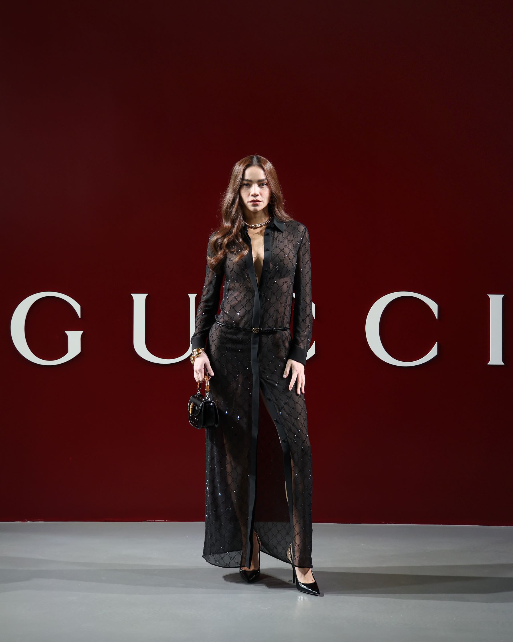 CELEBRITIES AT GUCCI WOMEN’S FALL WINTER 2024 FASHION SHOW