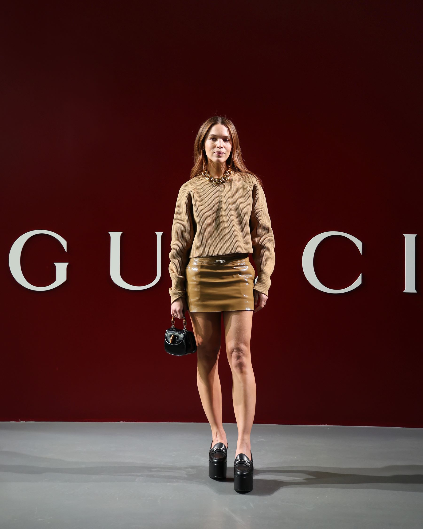 CELEBRITIES AT GUCCI WOMEN’S FALL WINTER 2024 FASHION SHOW